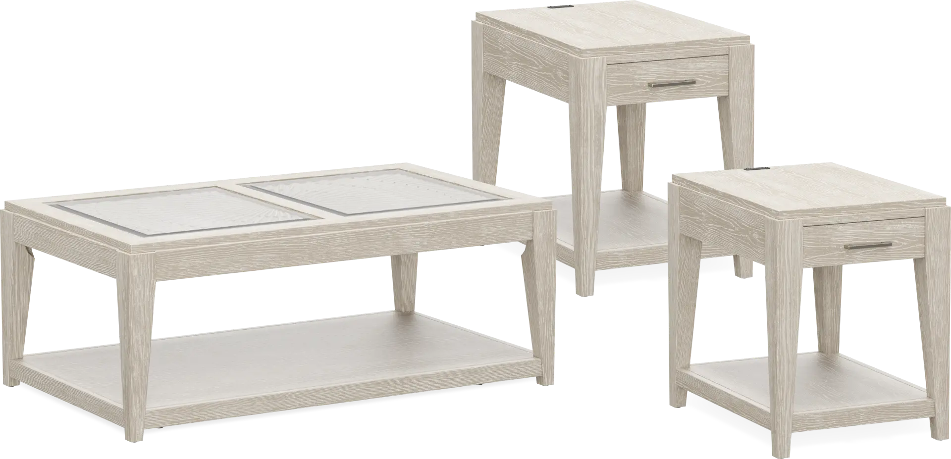Sunside Way Sand 3 Pc Table Set