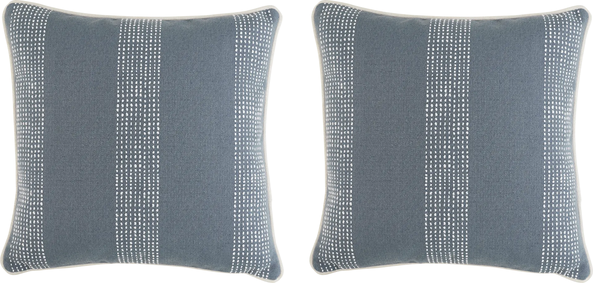 Caper Slate Indoor/Outdoor Accent Pillow, set of 2 - Image 1