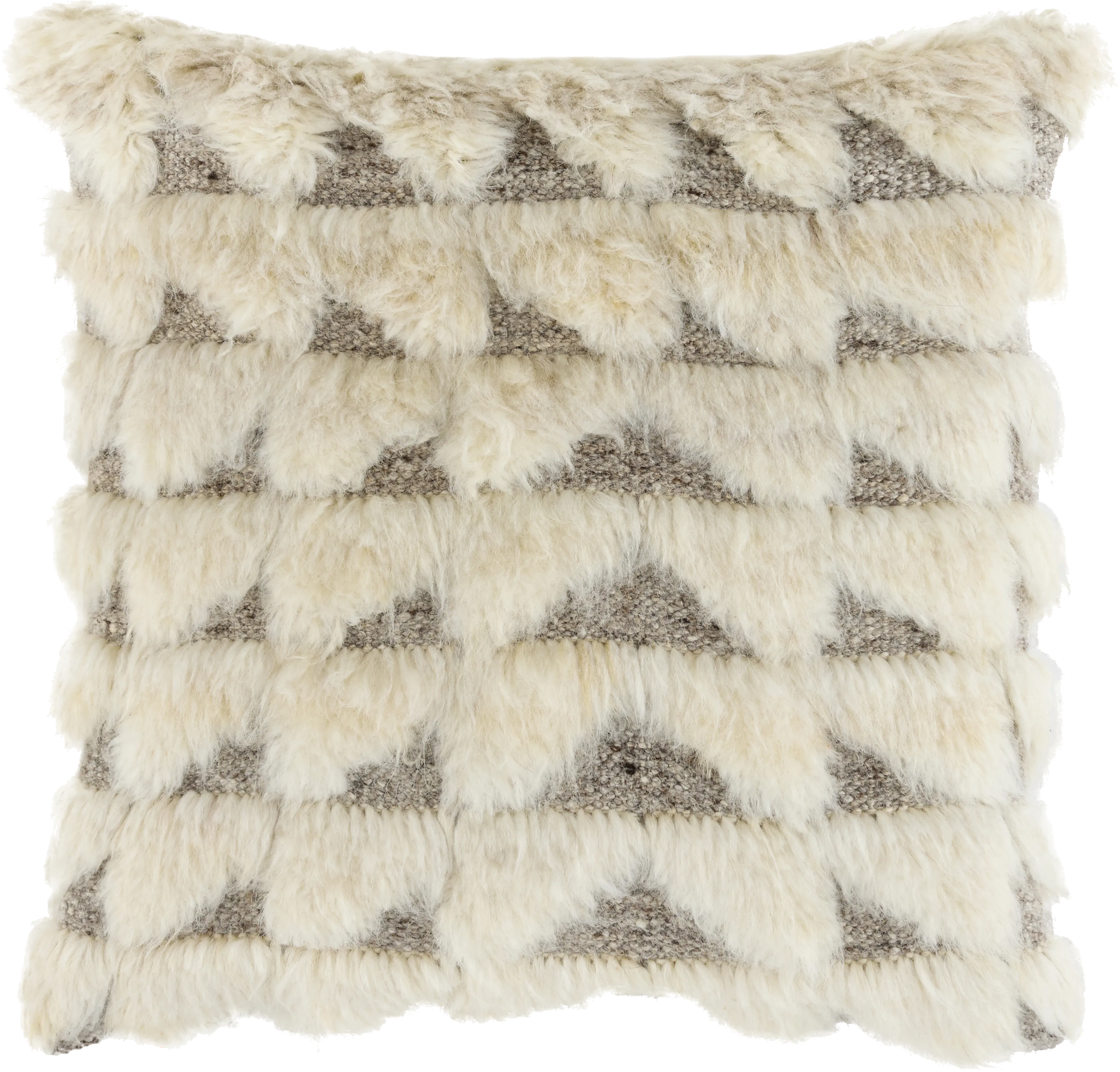 Ivren Beige Accent Pillow - Image 1