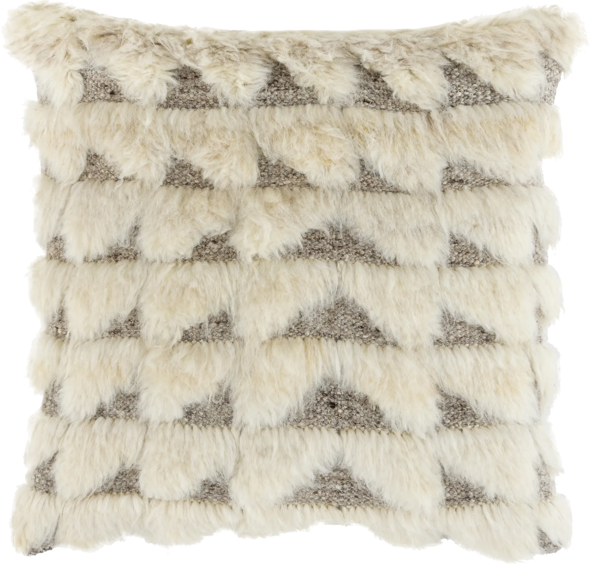 Ivren Beige Accent Pillow - Image 1
