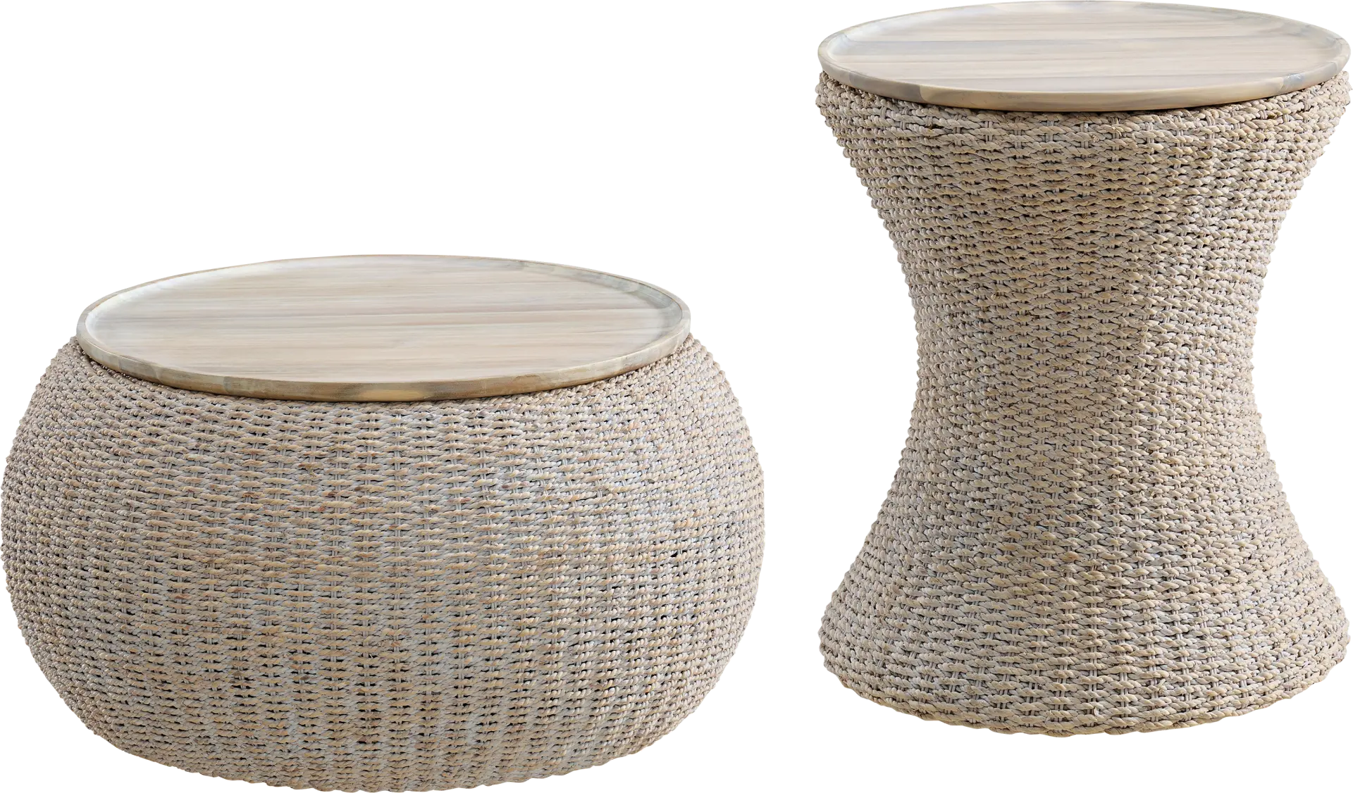 Landfall Natural 2 Pc Table Set