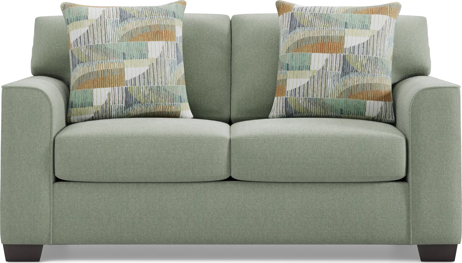 Delcrest Green Loveseat