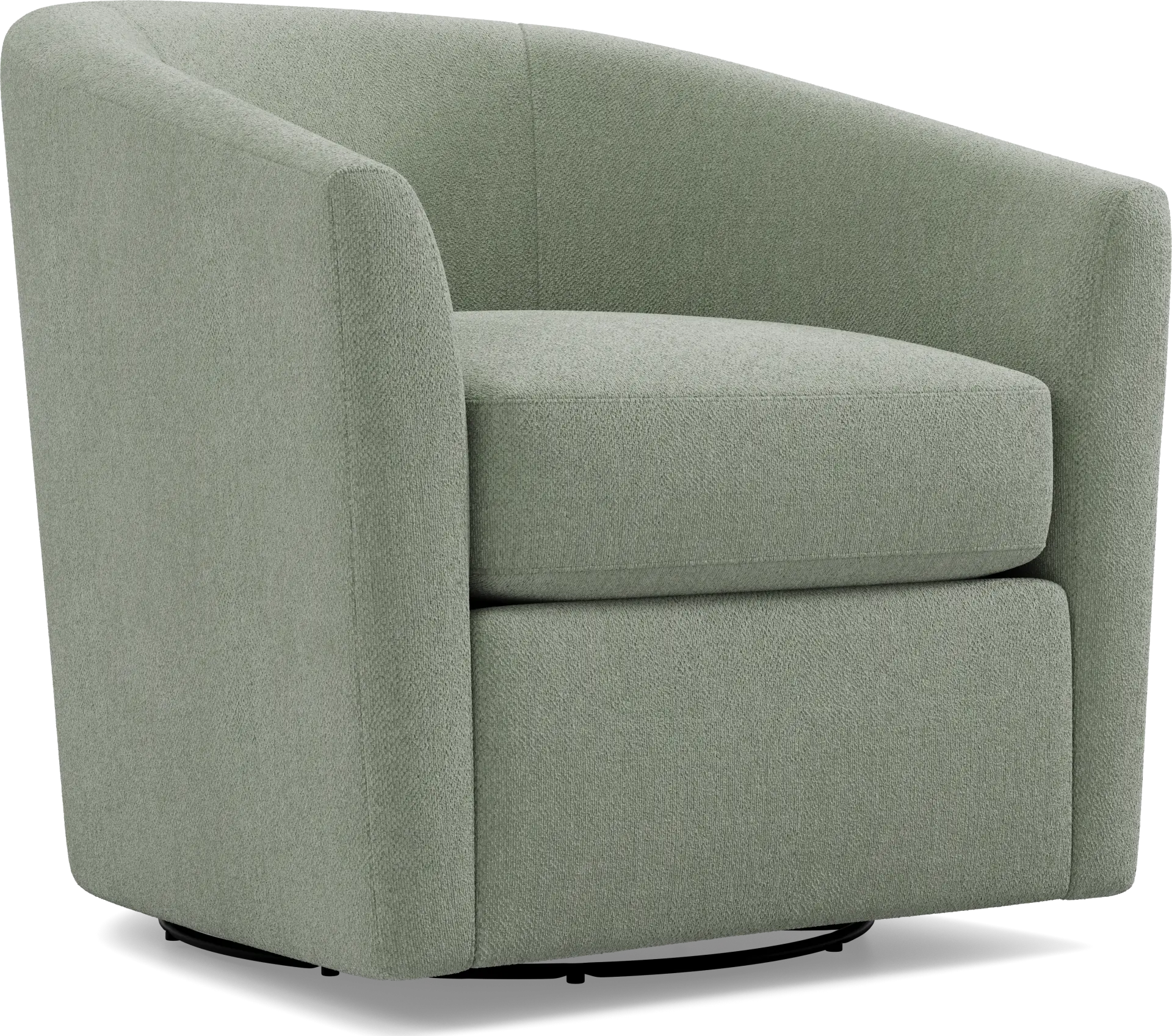 Delcrest Green Swivel Chair