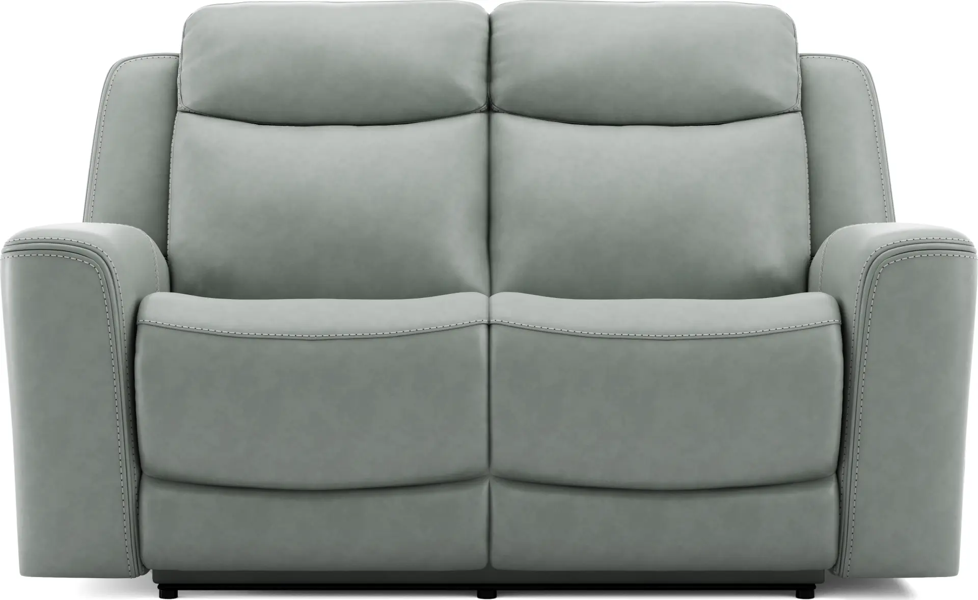 Davidson Artic Leather Loveseat