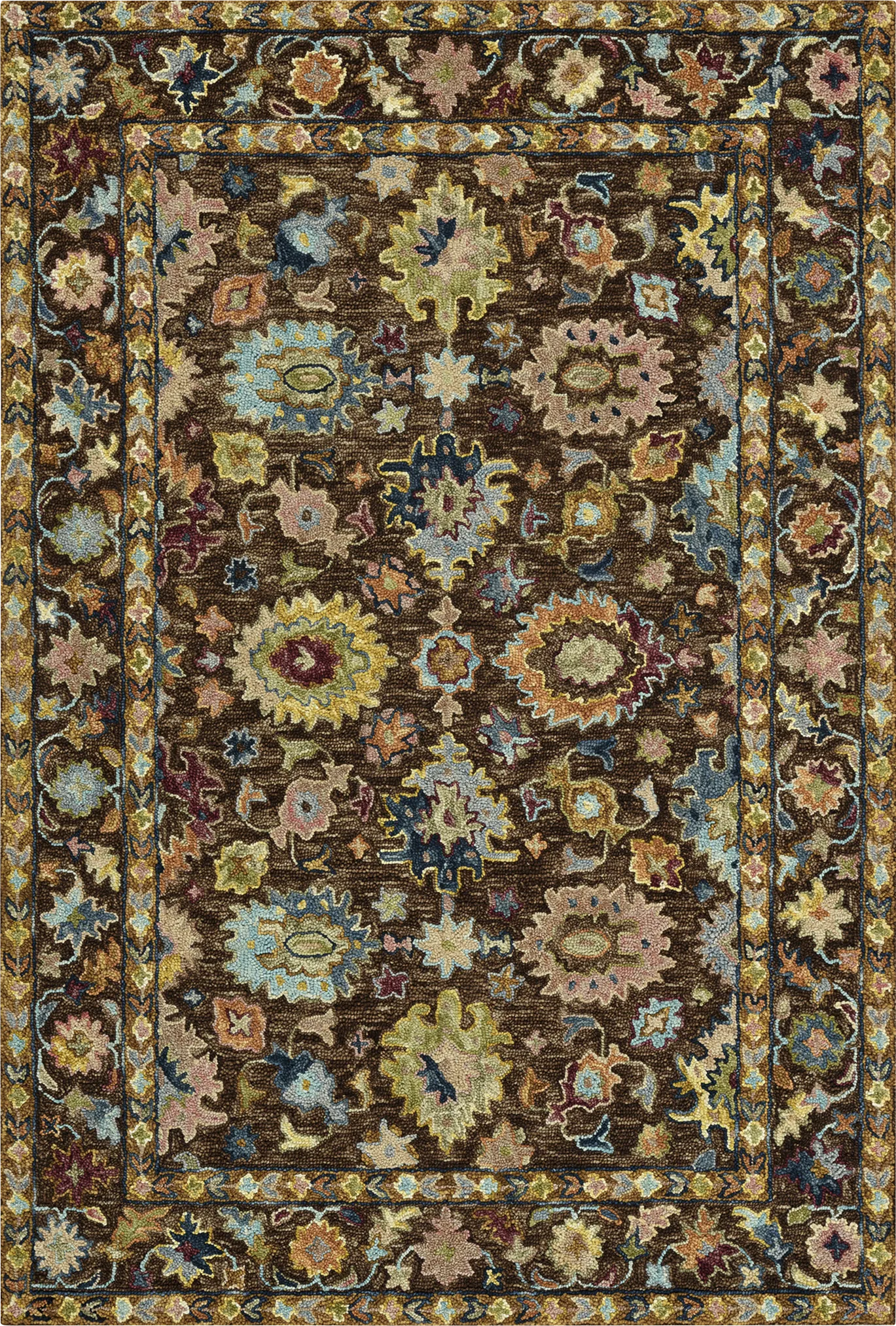 Namie Brown 5' x 7'6 Rug - Thumbnail - Image 1