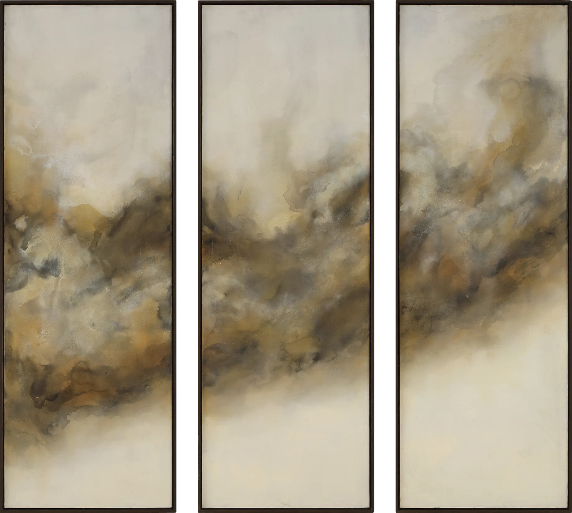 Aereon Brown Artwork, Set of 3 - Image 1