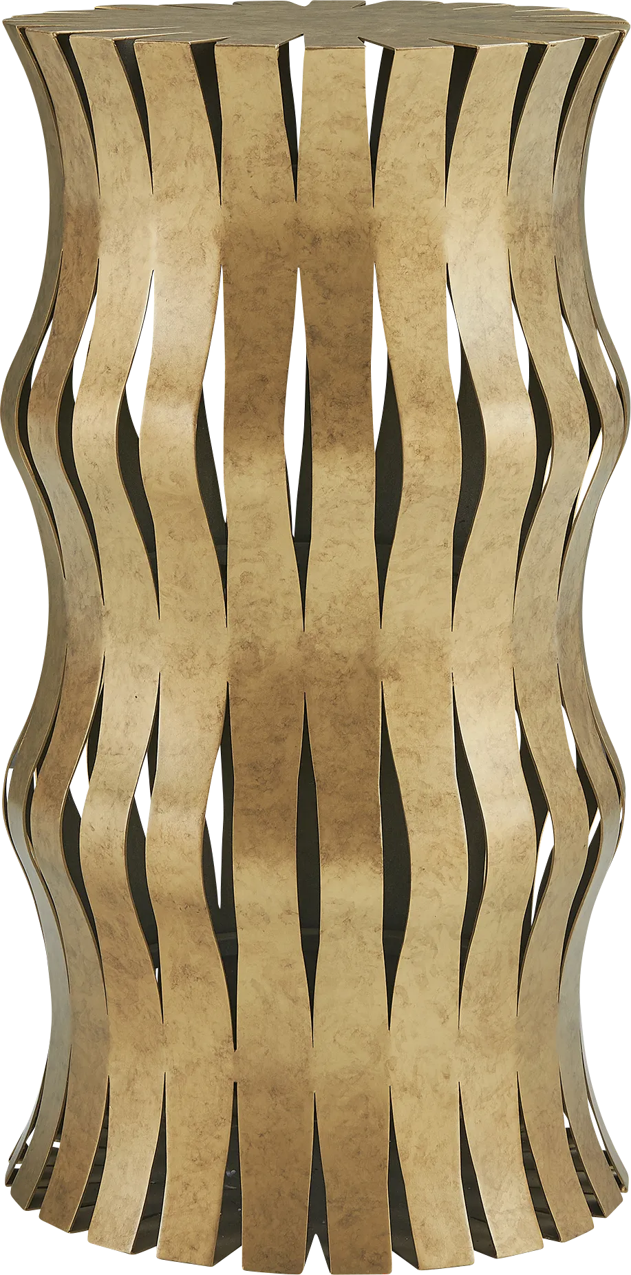 Aysie Gold Accent Table - Image 1