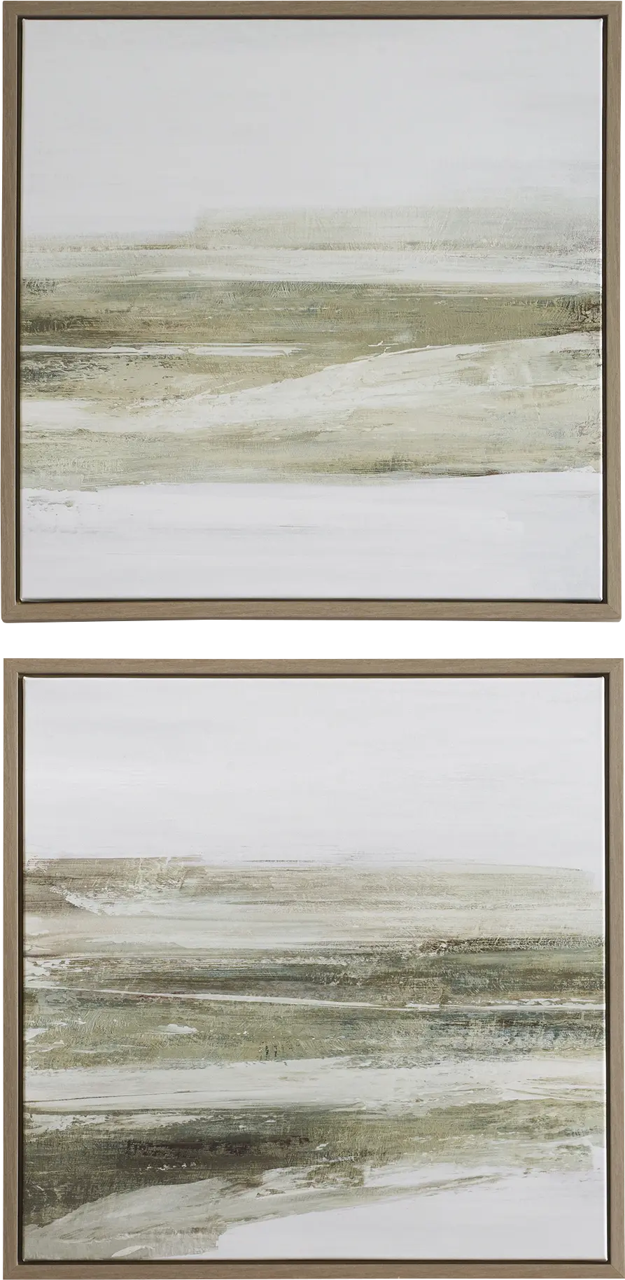 Noklu Green Artwork, Set of 2