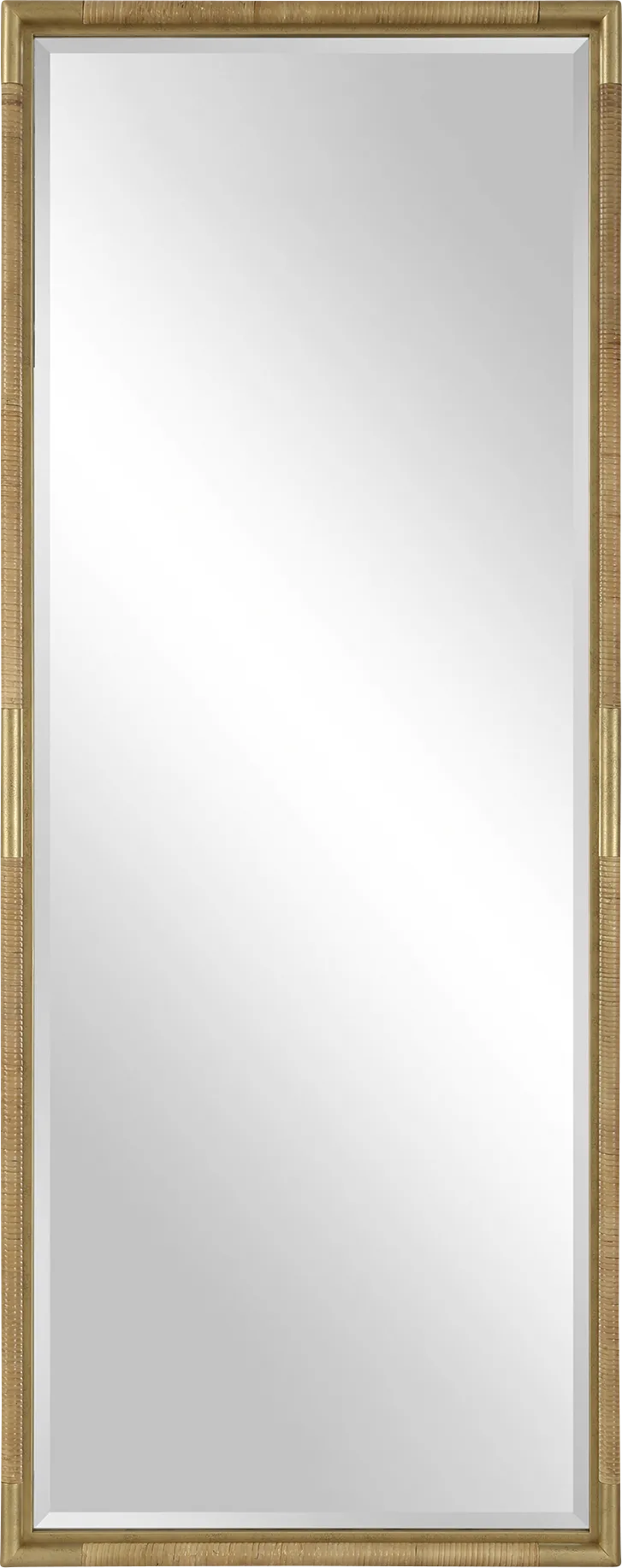 Carre Gold Mirror - Image 1