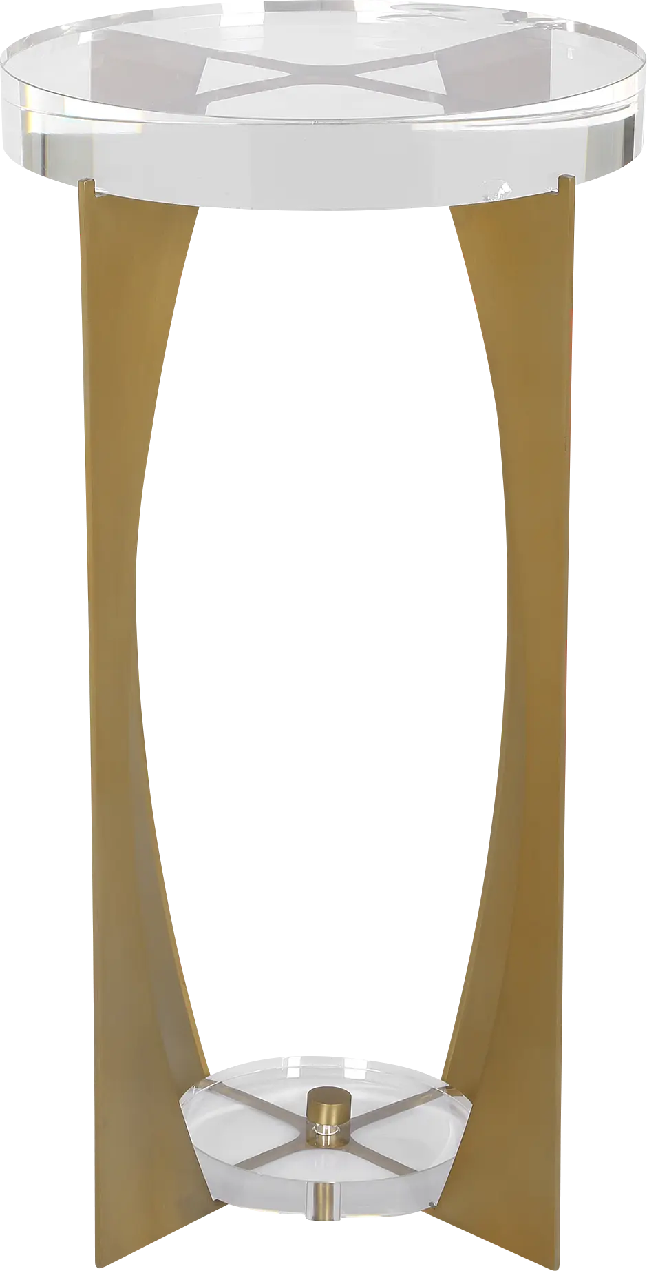 Ismet Clear Accent Table