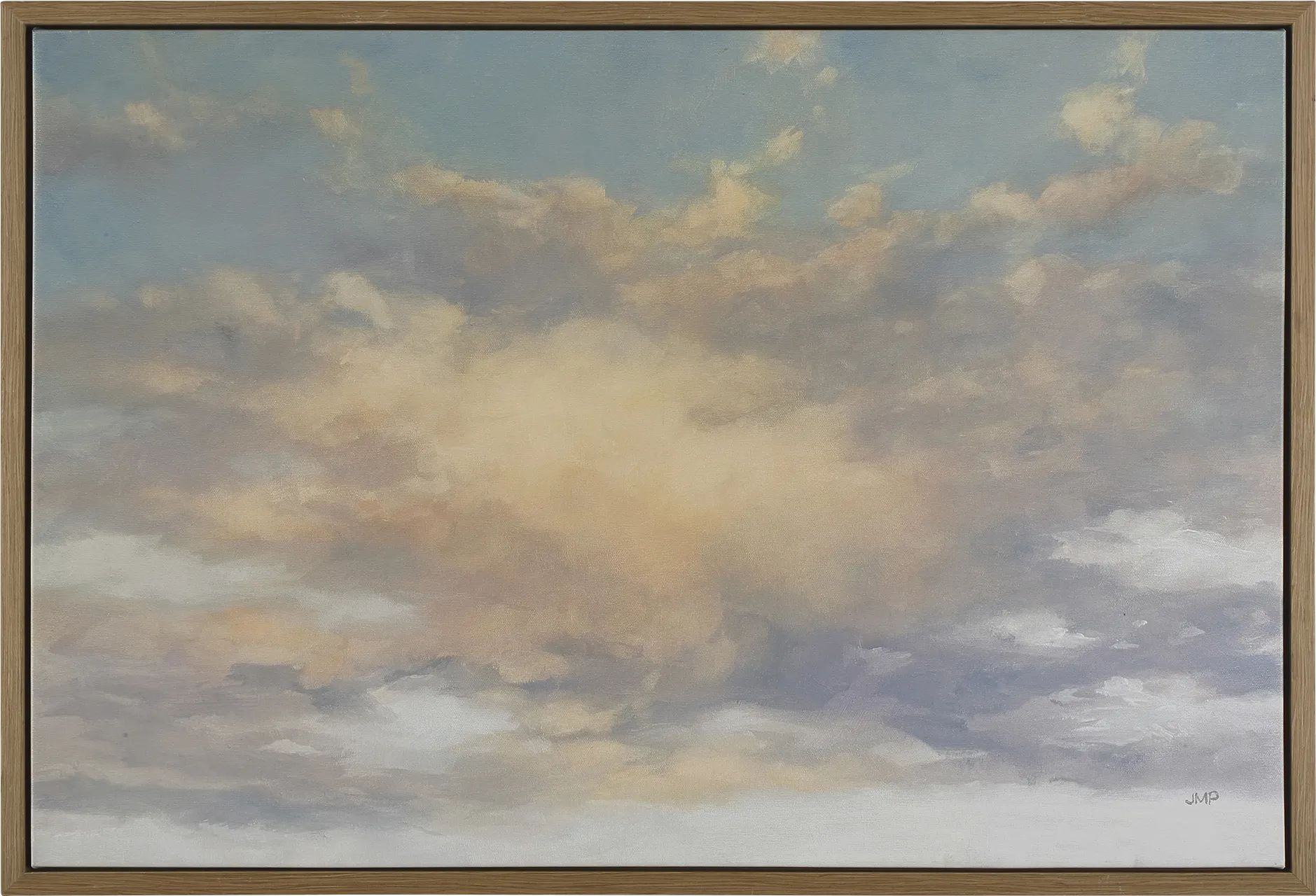 Partly Cloudy Blue Artwork - Image 1
