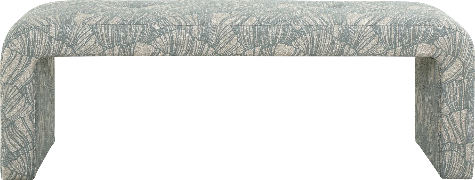 Kamer Blue Accent Bench - Thumbnail - Image 1
