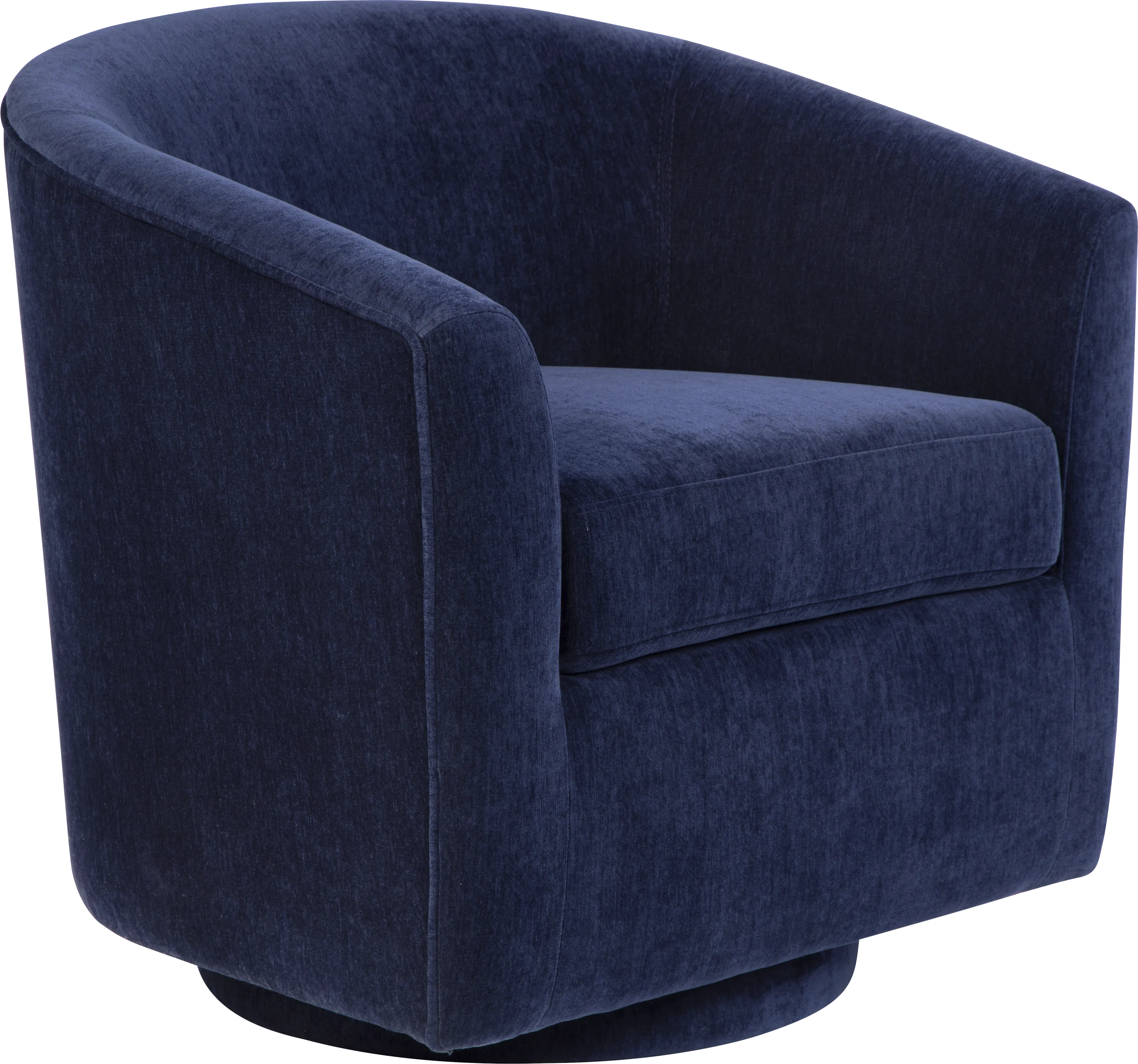 Mikaela Ink Swivel Accent Chair - Thumbnail - Image 1