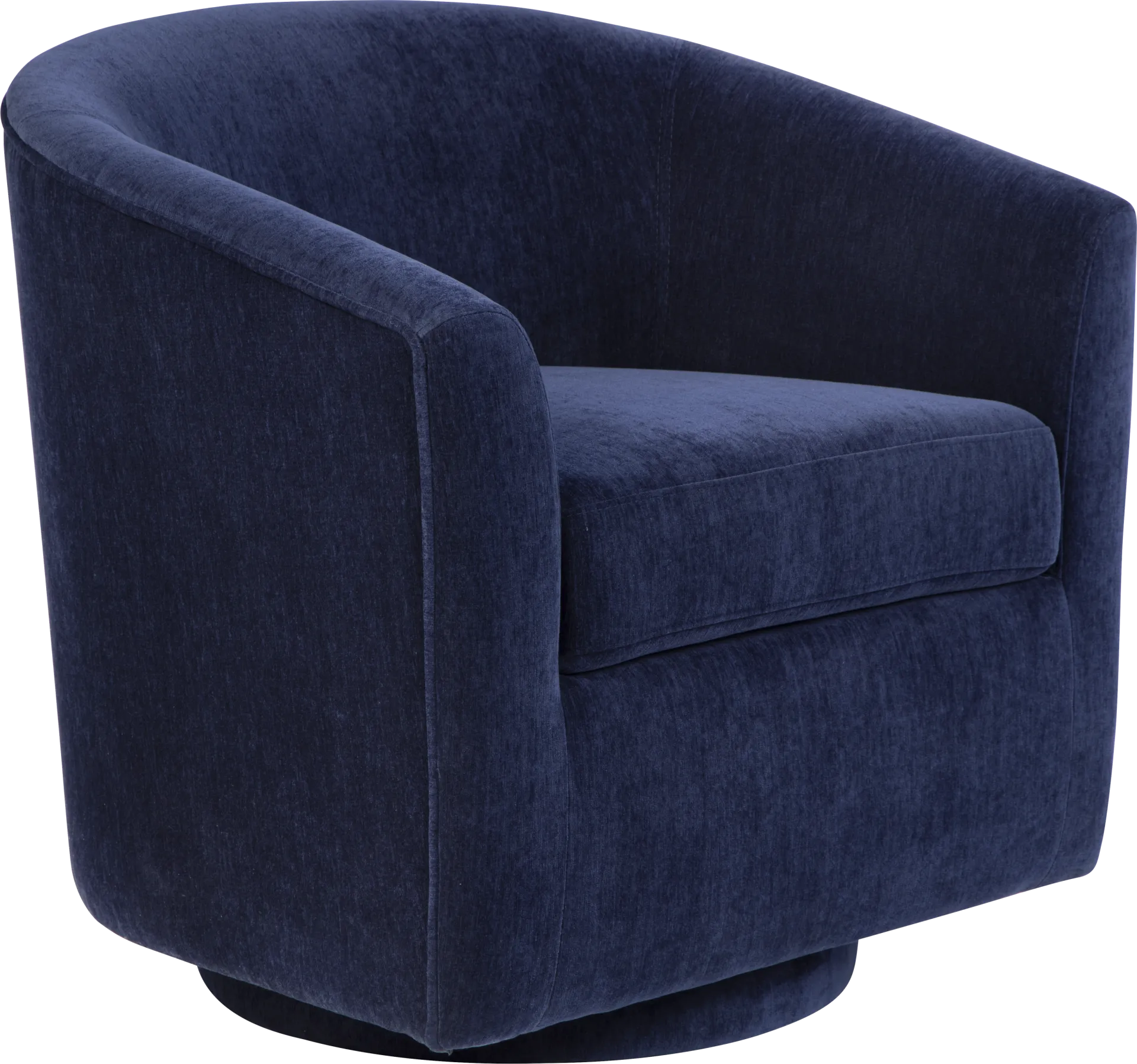 Mikaela Ink Swivel Accent Chair - Image 1