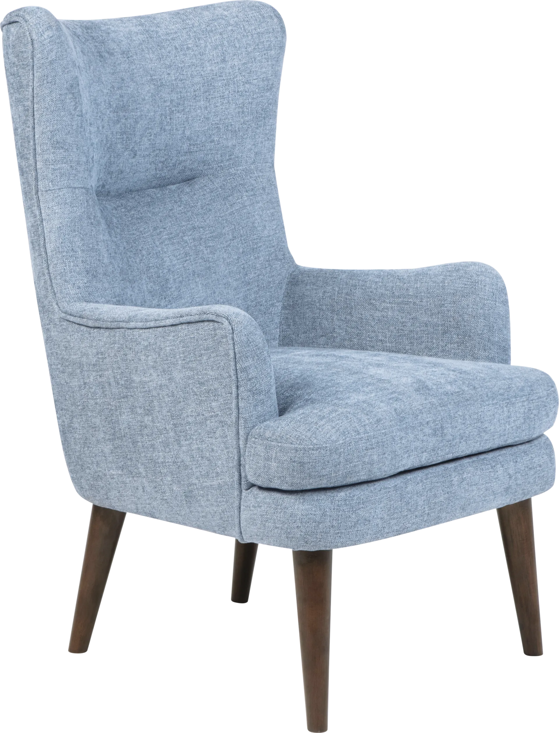 Devlin Blue Accent Chair - Image 1