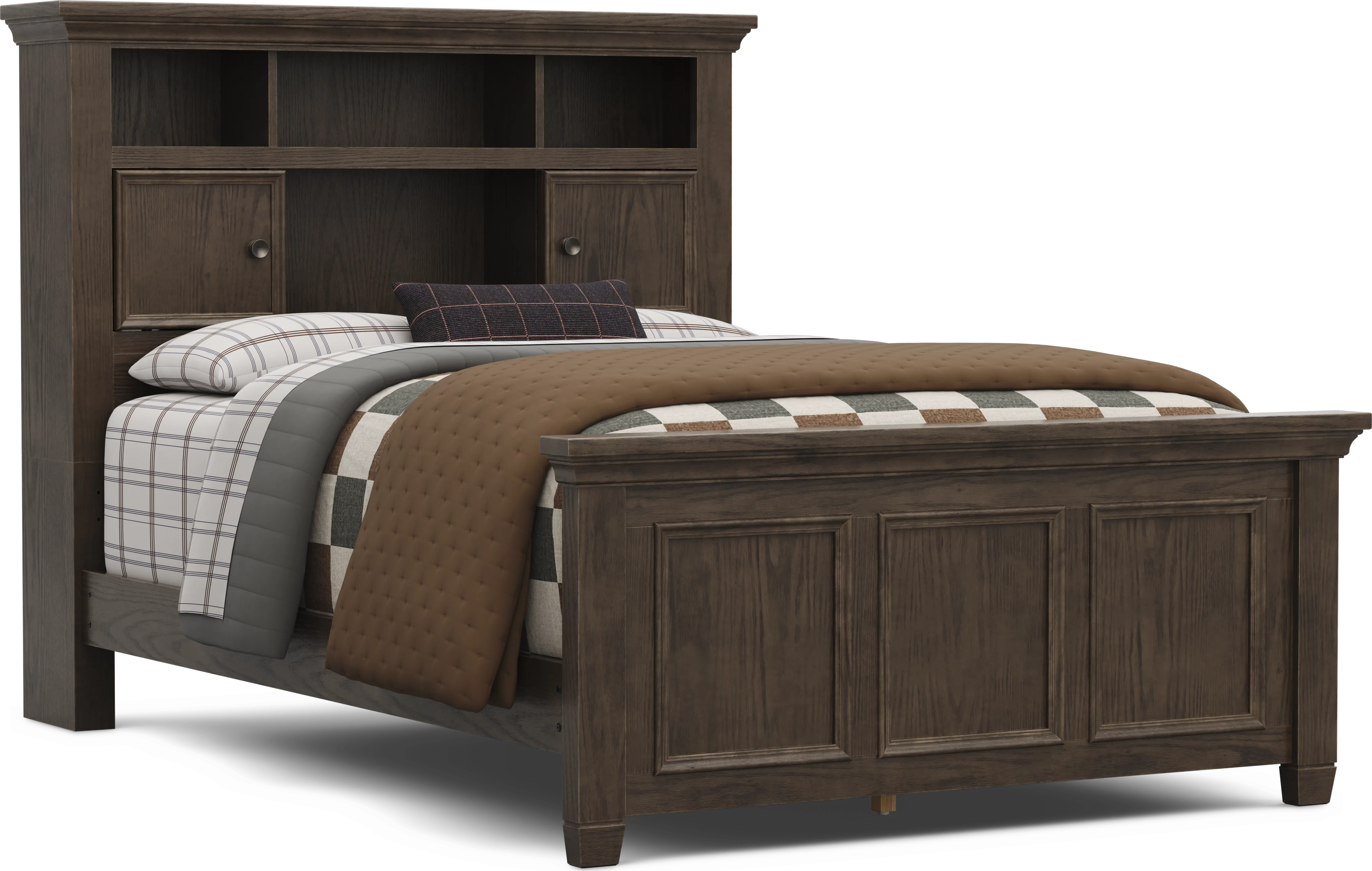 Kids Canyon Lake 2.0 Java Full Bookcase Bedroom - Thumbnail - Image 2