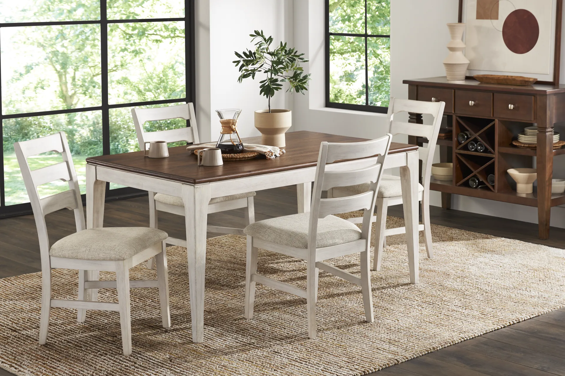 Millsboro White Dining Table - Image 2