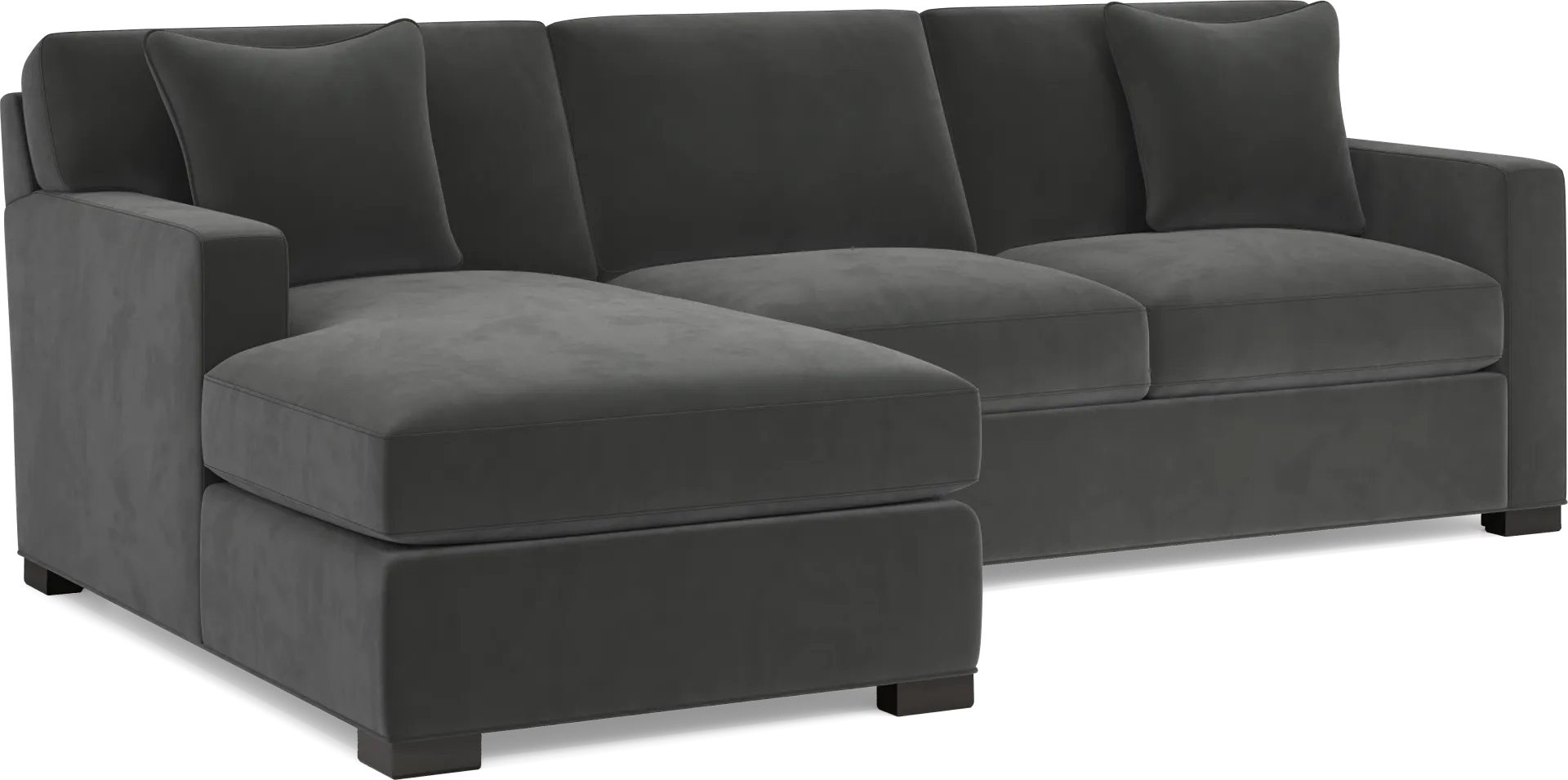 Harmonie Gunmetal 2 Pc Sectional - Image 2