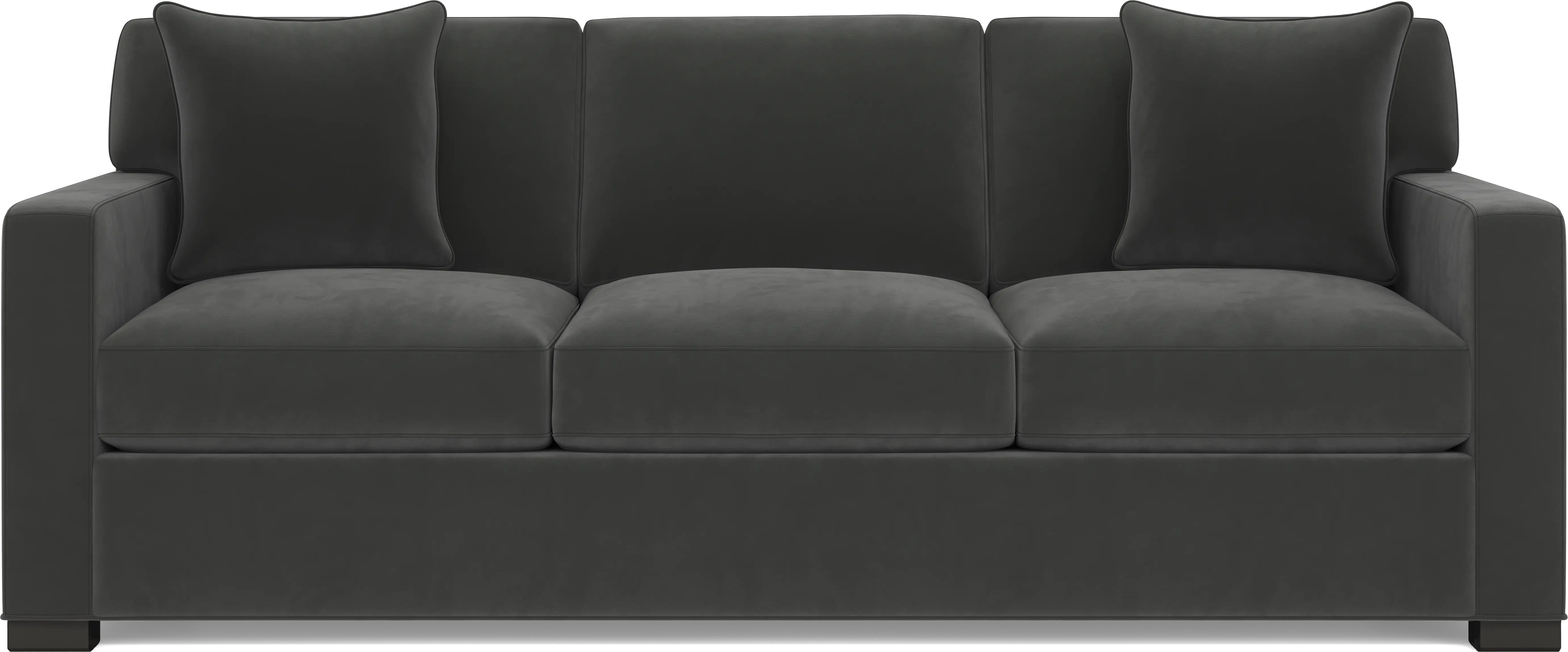 Harmonie Gunmetal Gel Foam Sleeper Sofa - Image 1