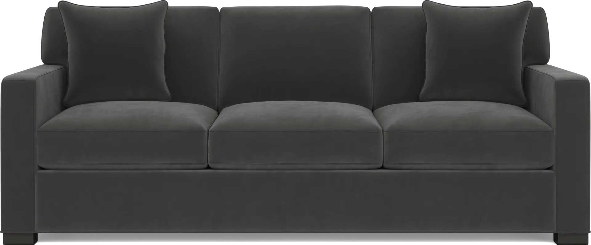 Harmonie Gunmetal Gel Foam Sleeper Sofa - Image 1