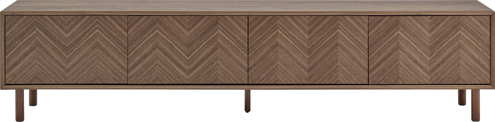 Kayla Walnut 85in. Console