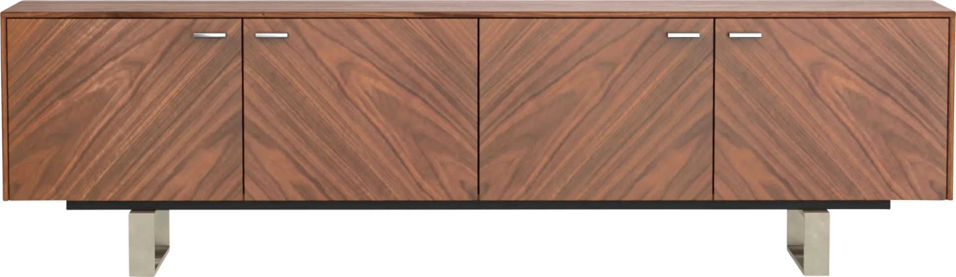 Minno Walnut 71in. Console Table - Image 1