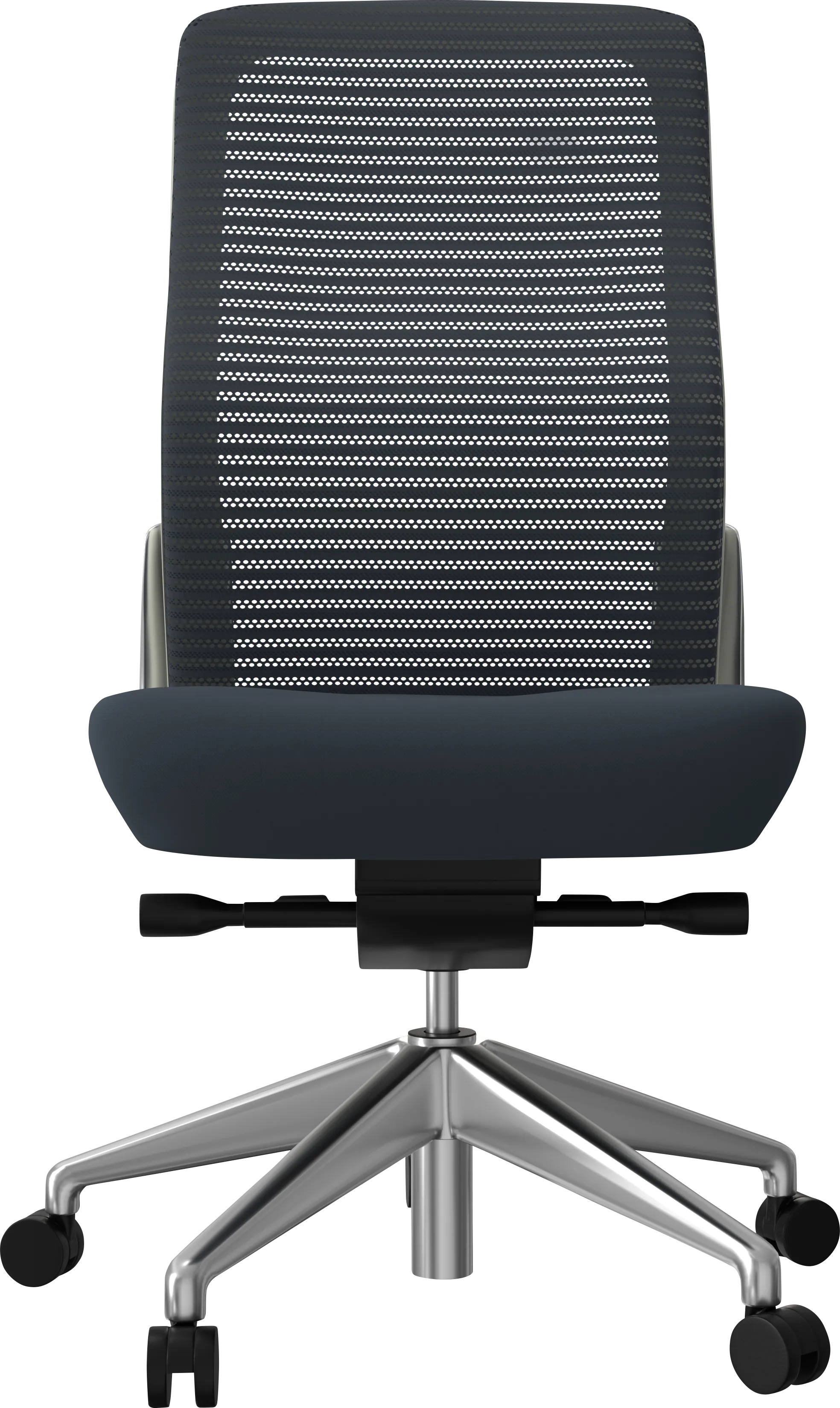 Avisu Gray/White Office Chair - Thumbnail - Image 1