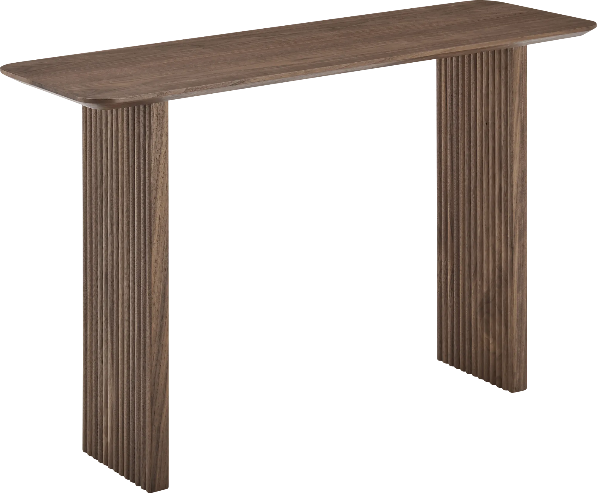 Savihi Walnut Console Table - Thumbnail - Image 1