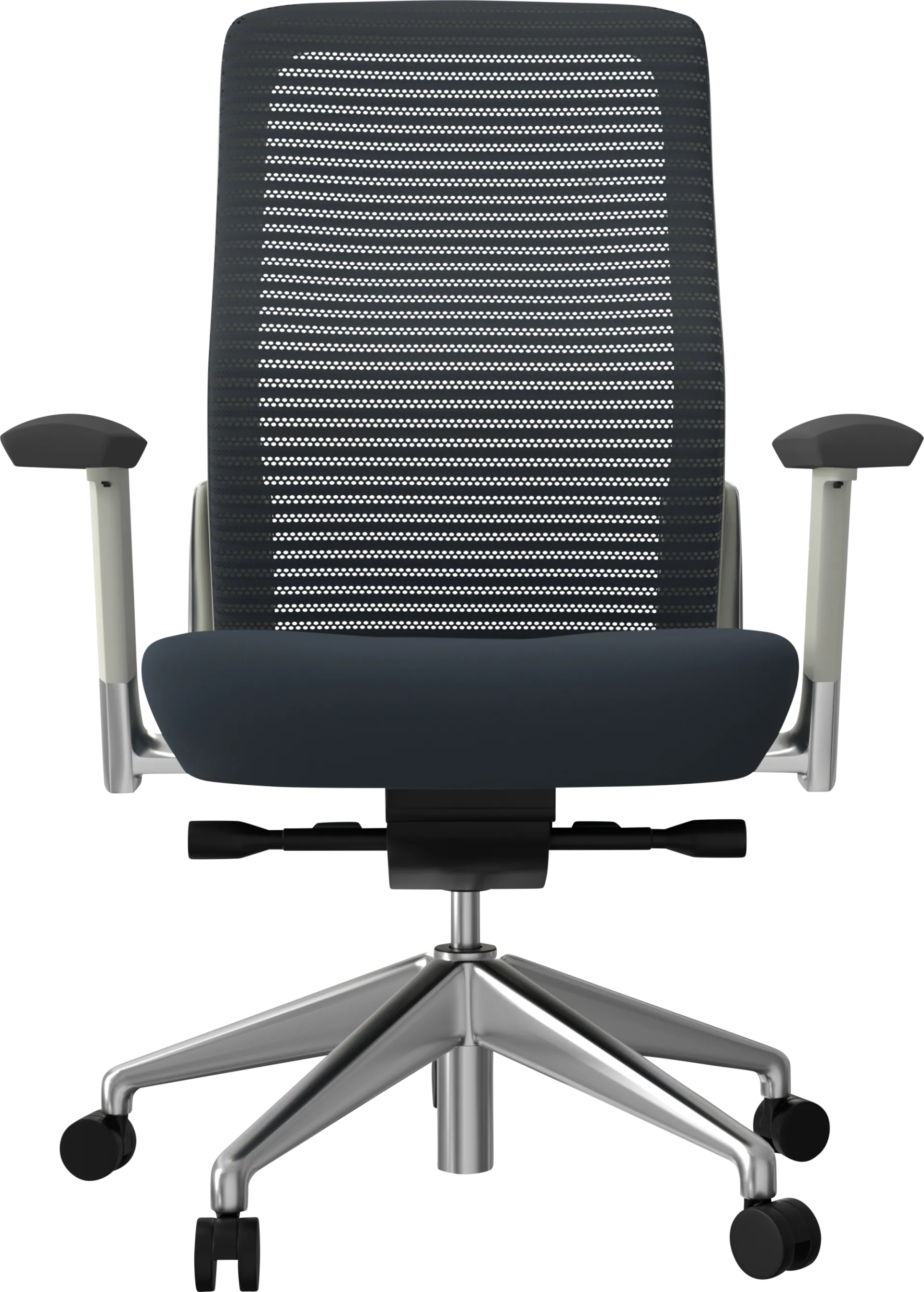 Sasira Gray/White Office Chair - Image 1