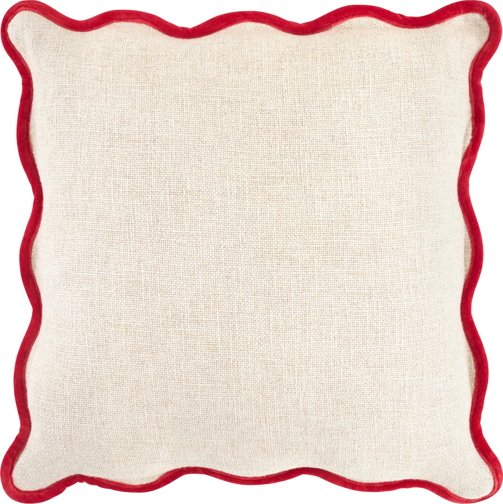 Sayyid Red Accent Pillow - Image 1
