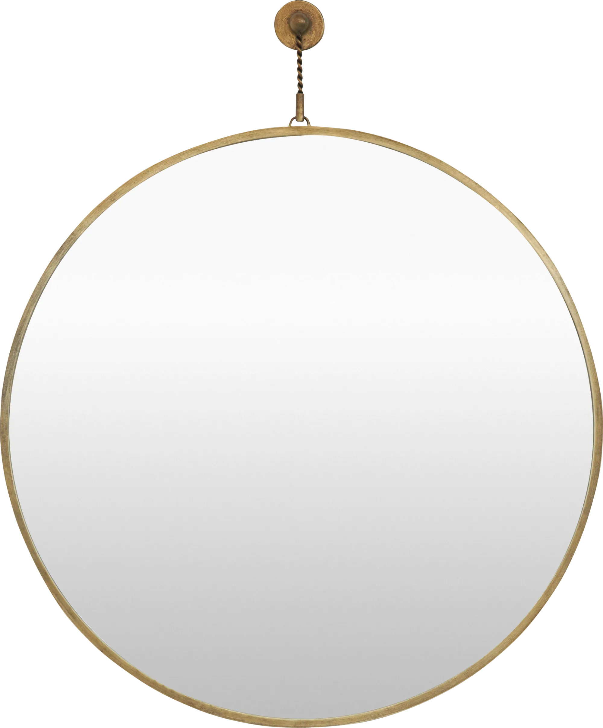 Biska Brass Mirror - Thumbnail - Image 1