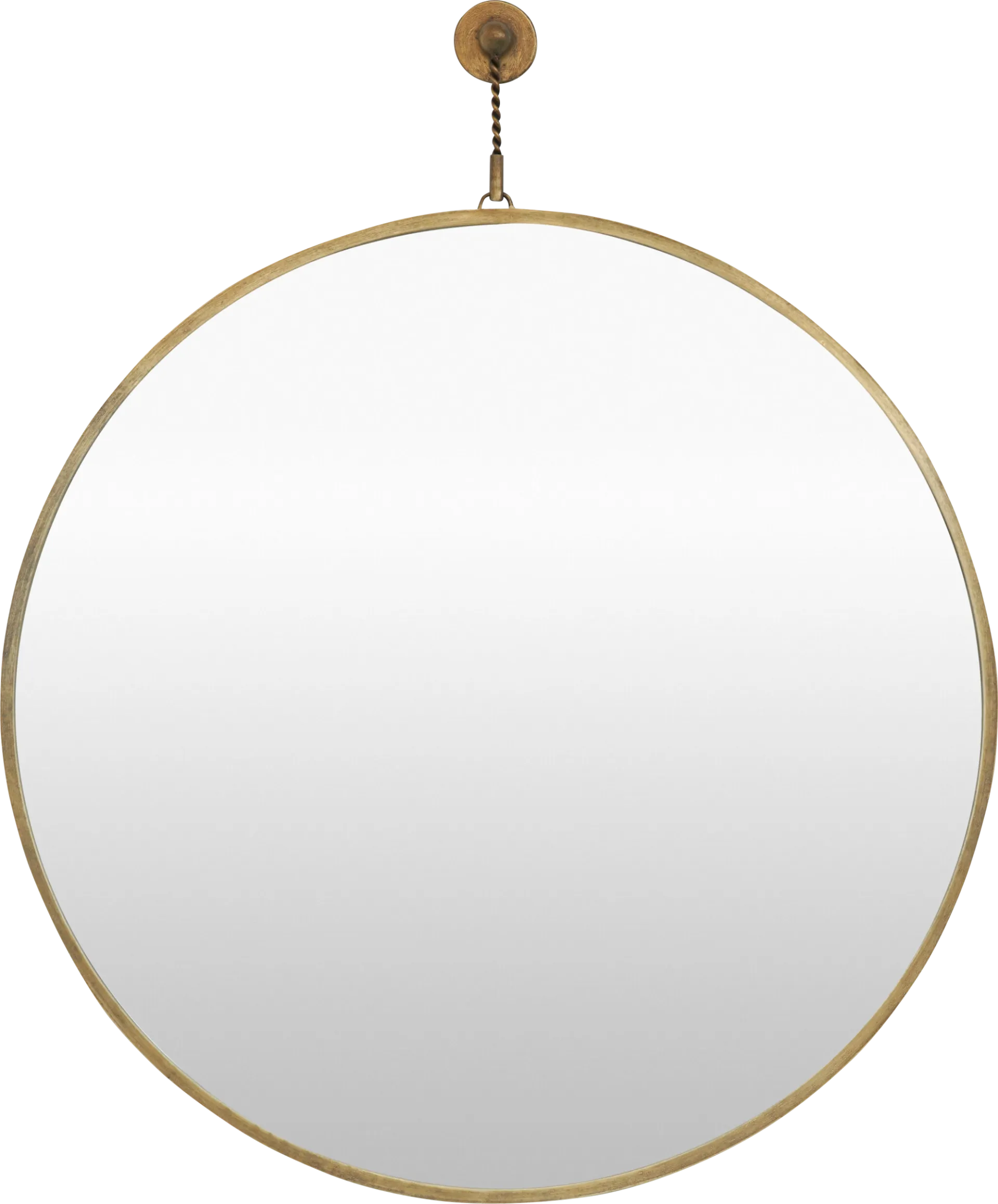 Biska Brass Mirror - Image 1
