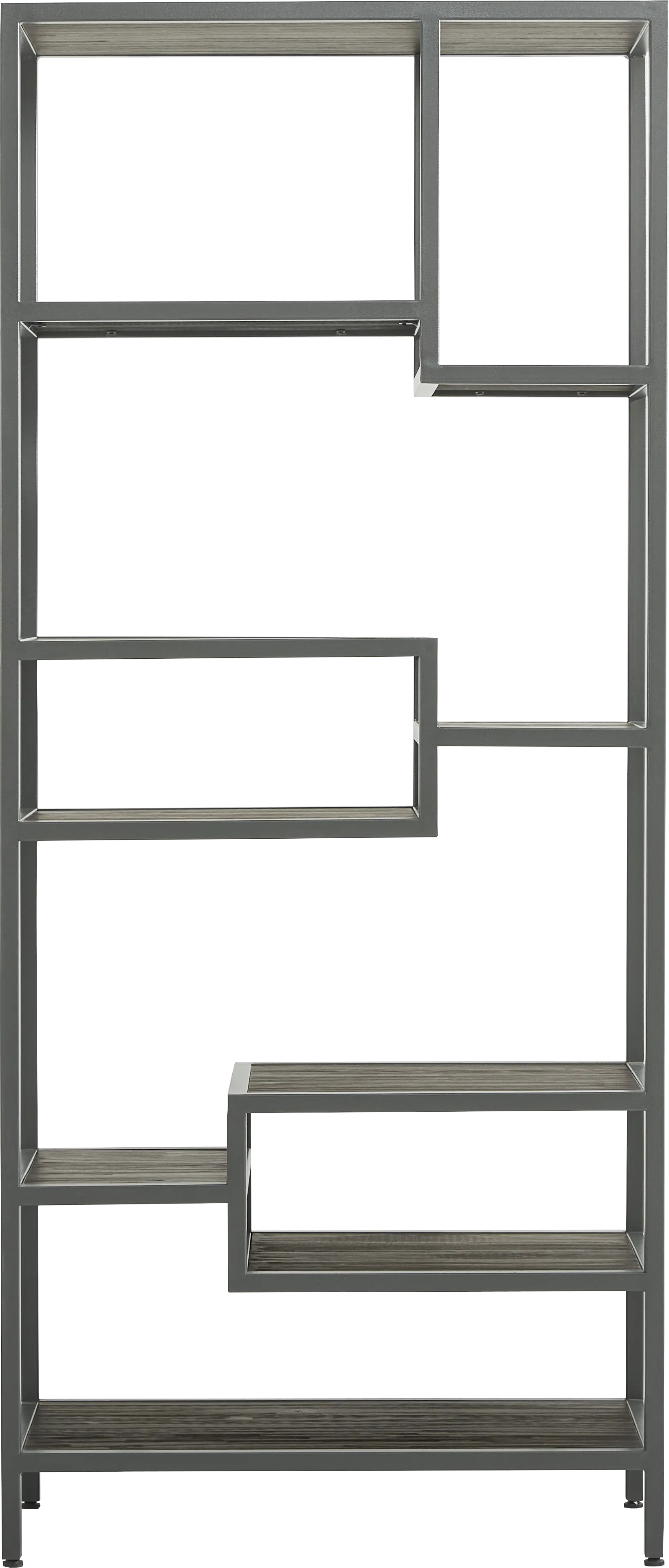 Echelon Gray Bookcase