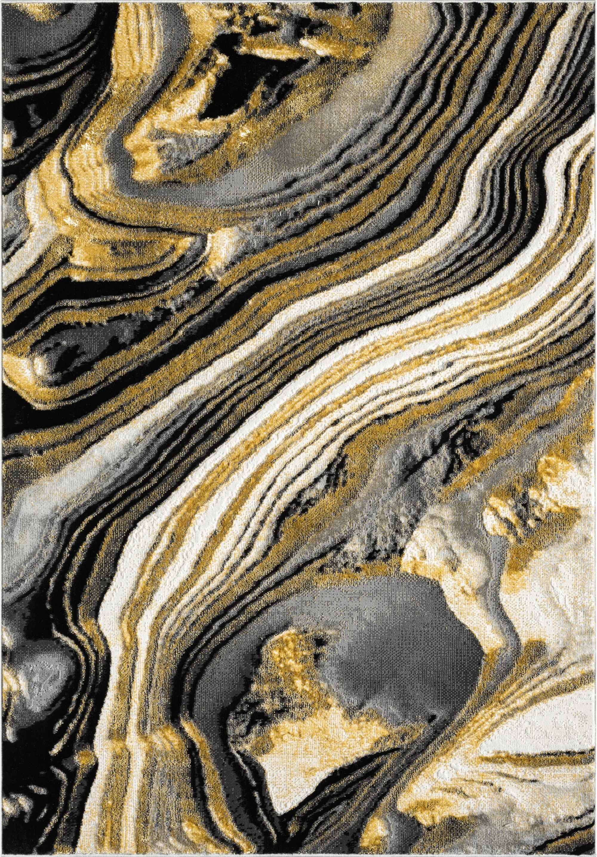 Calbolt Gold 5' x 8' Rug - Image 1