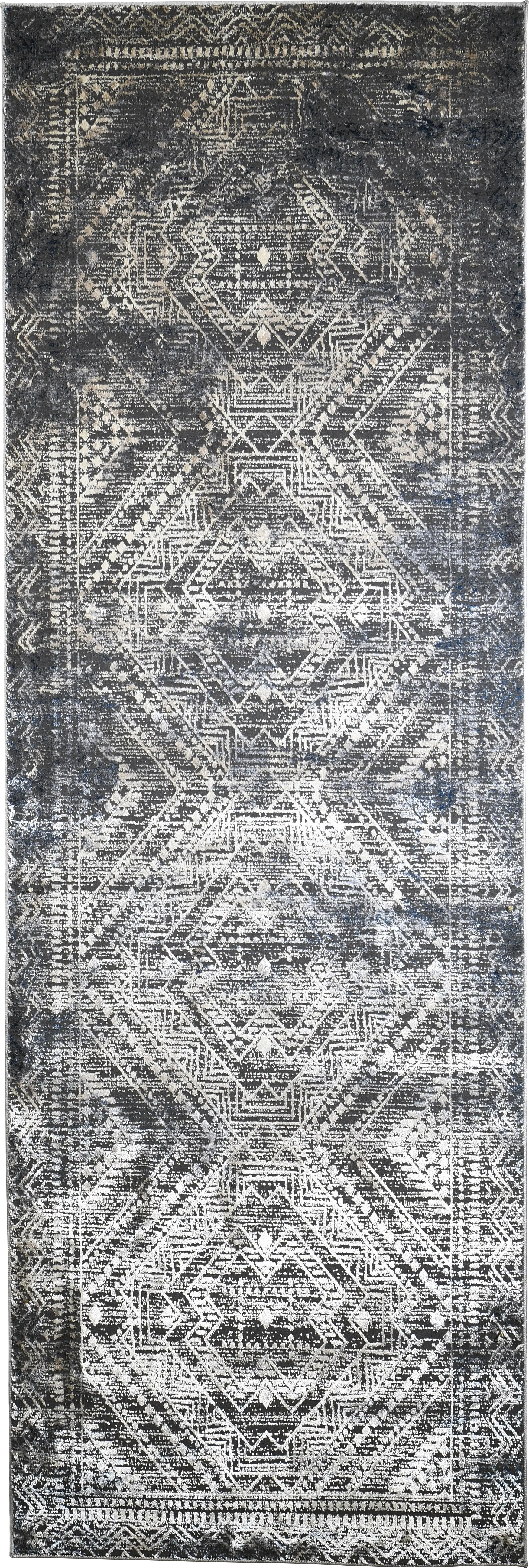 Thono Gray 2' x 8' Runner Rug - Image 1