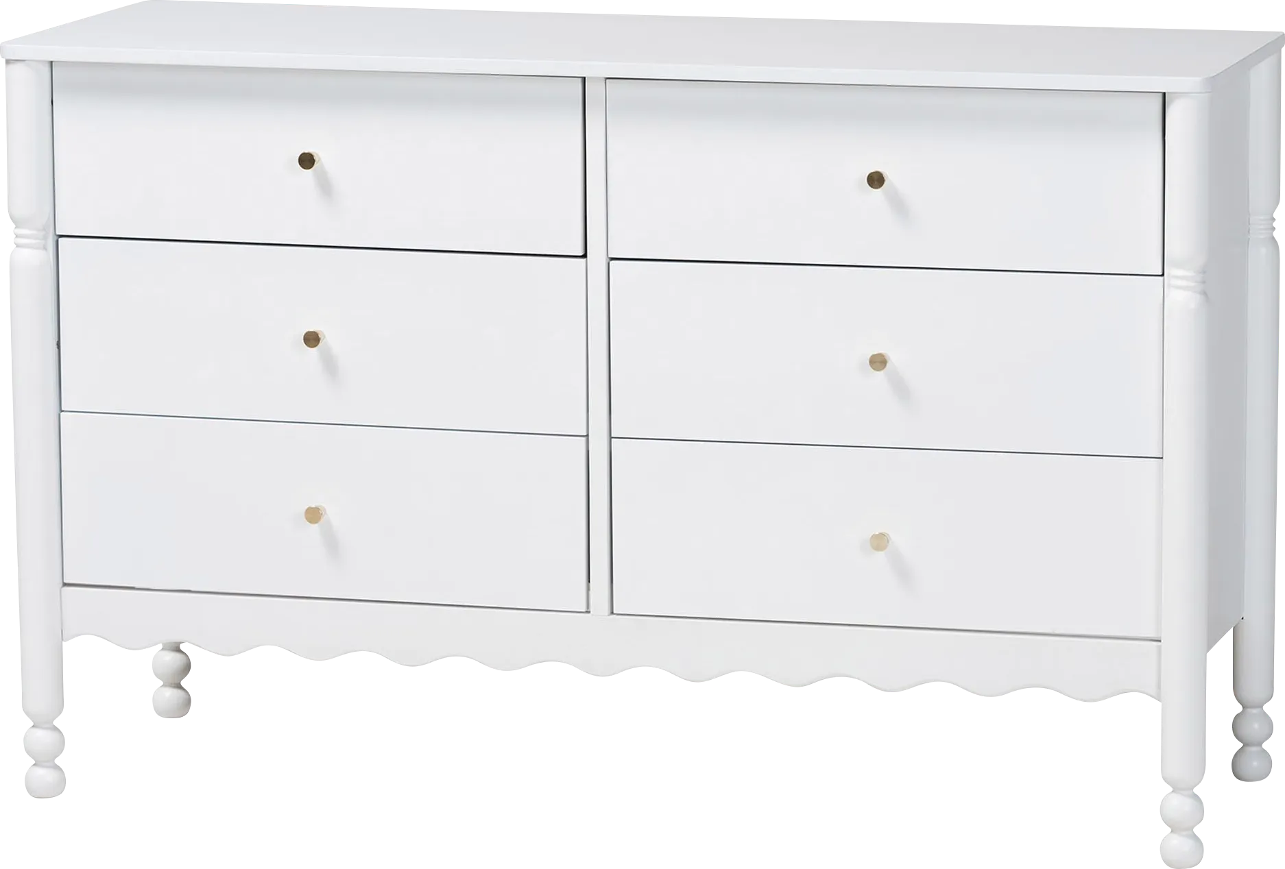 Amlai White Dresser - Image 1
