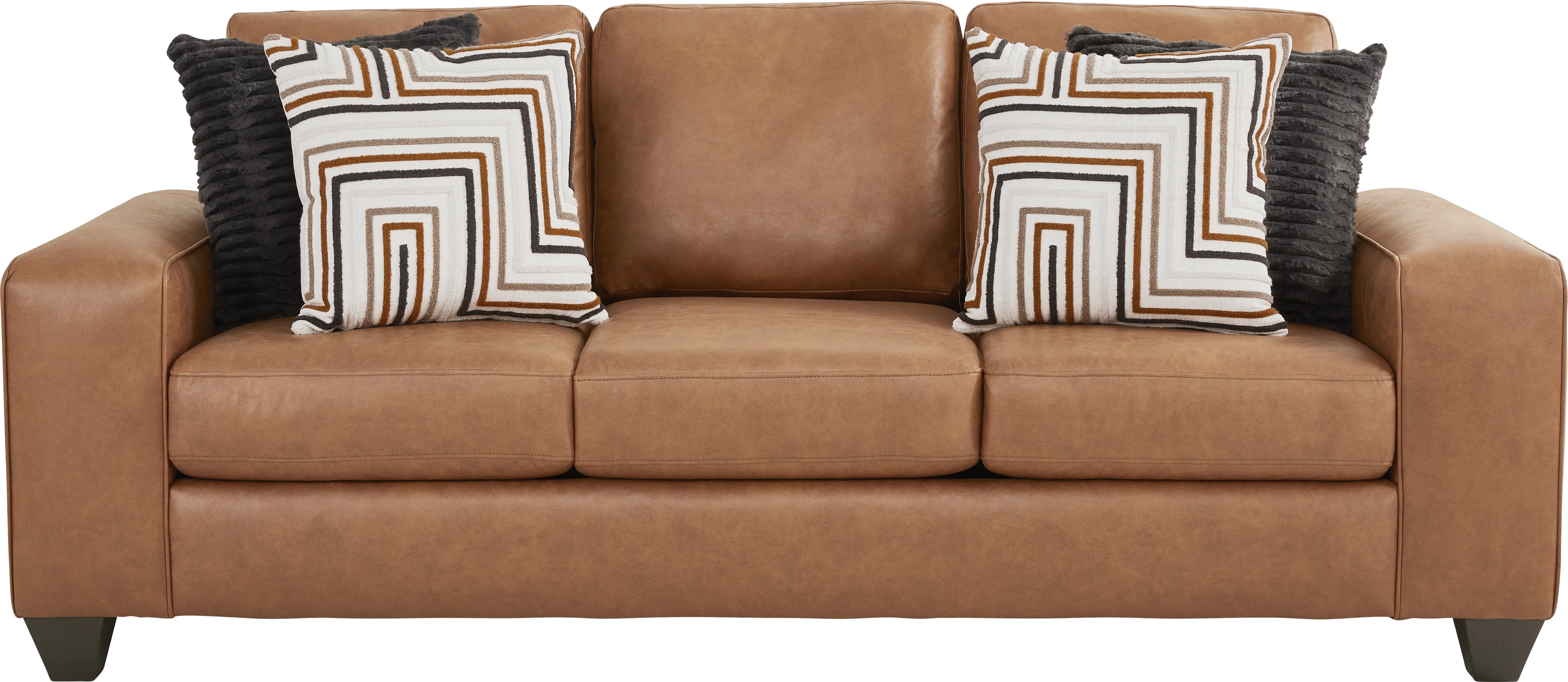 Westcott Brown Gel Foam Sleeper Sofa - Image 1