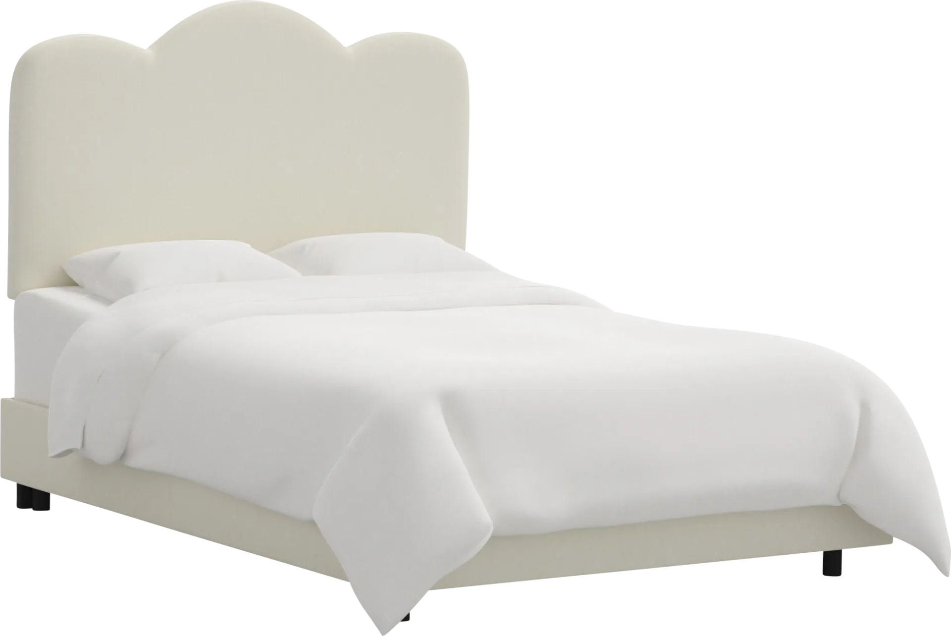 Ahunai White California King Bed - Image 1