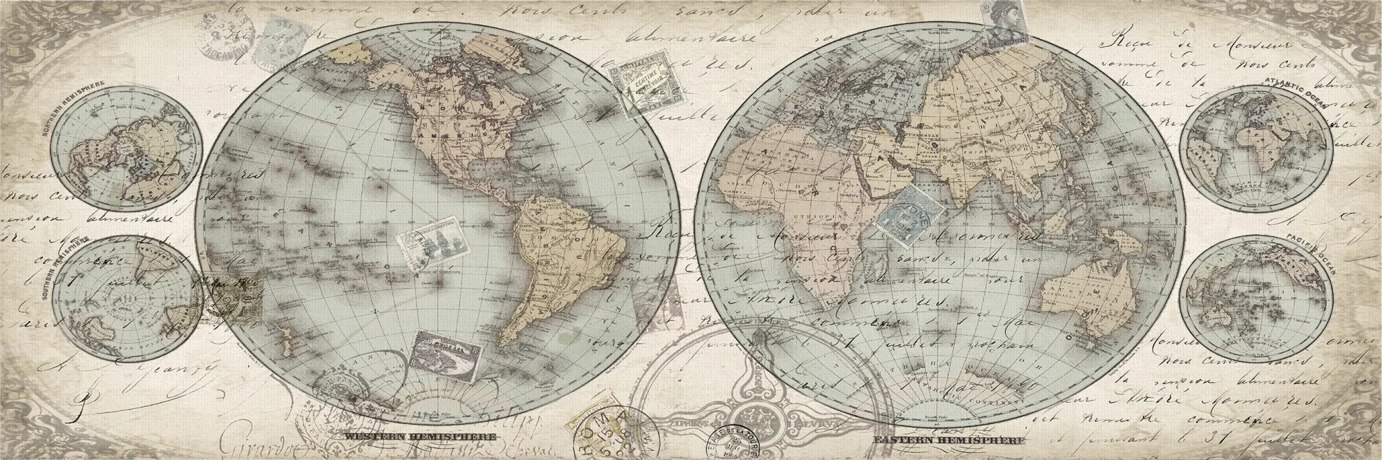 Around The World Multi Artwork - Thumbnail - Image 1
