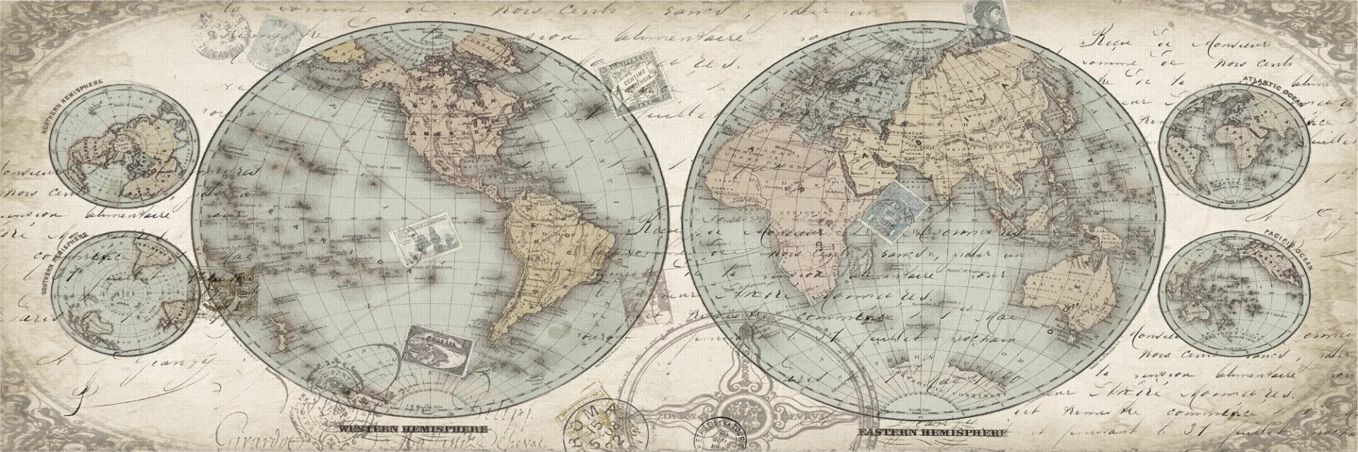Around The World Multi Artwork - Image 1