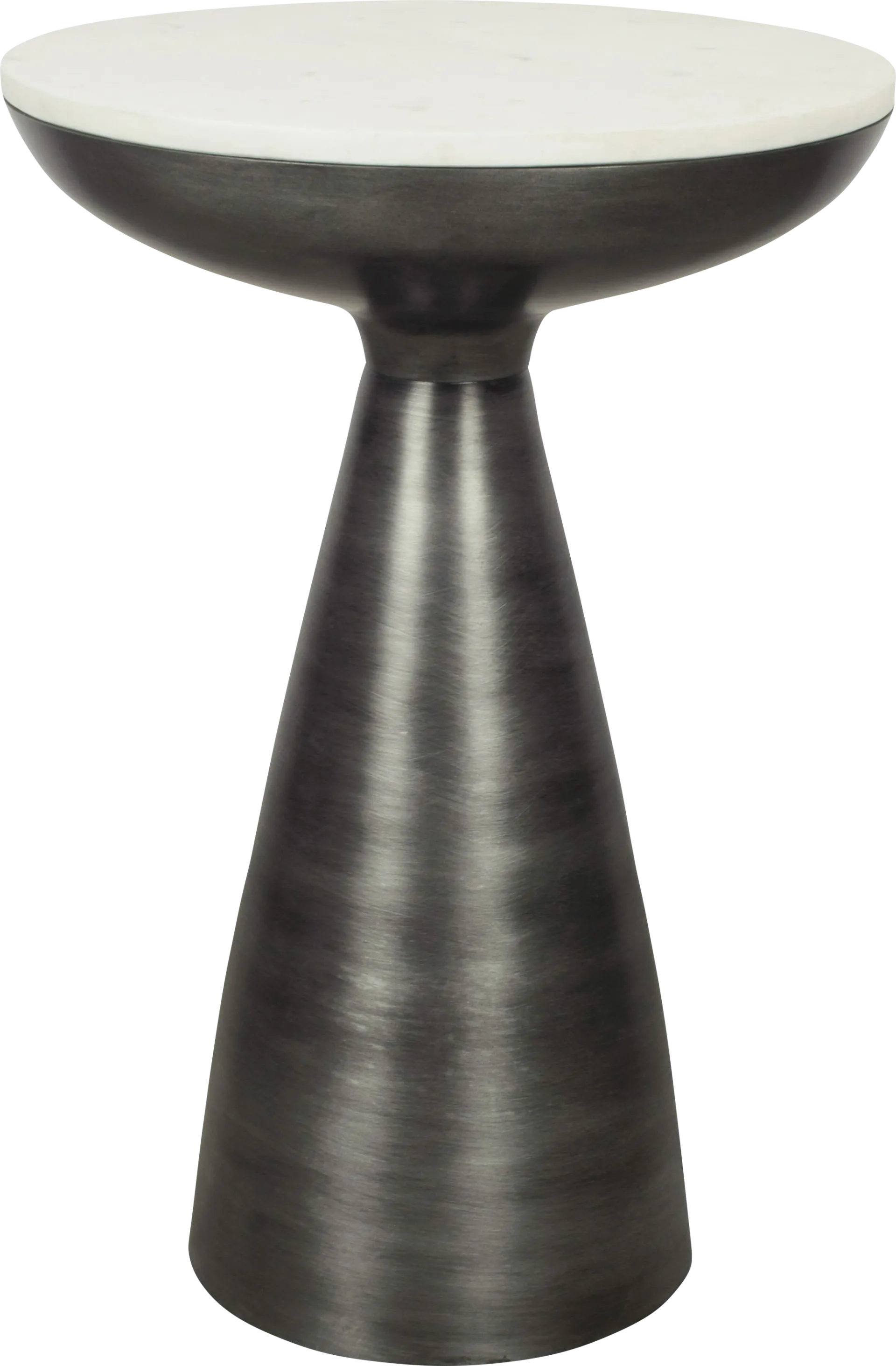 Melek White Side Table - Image 1