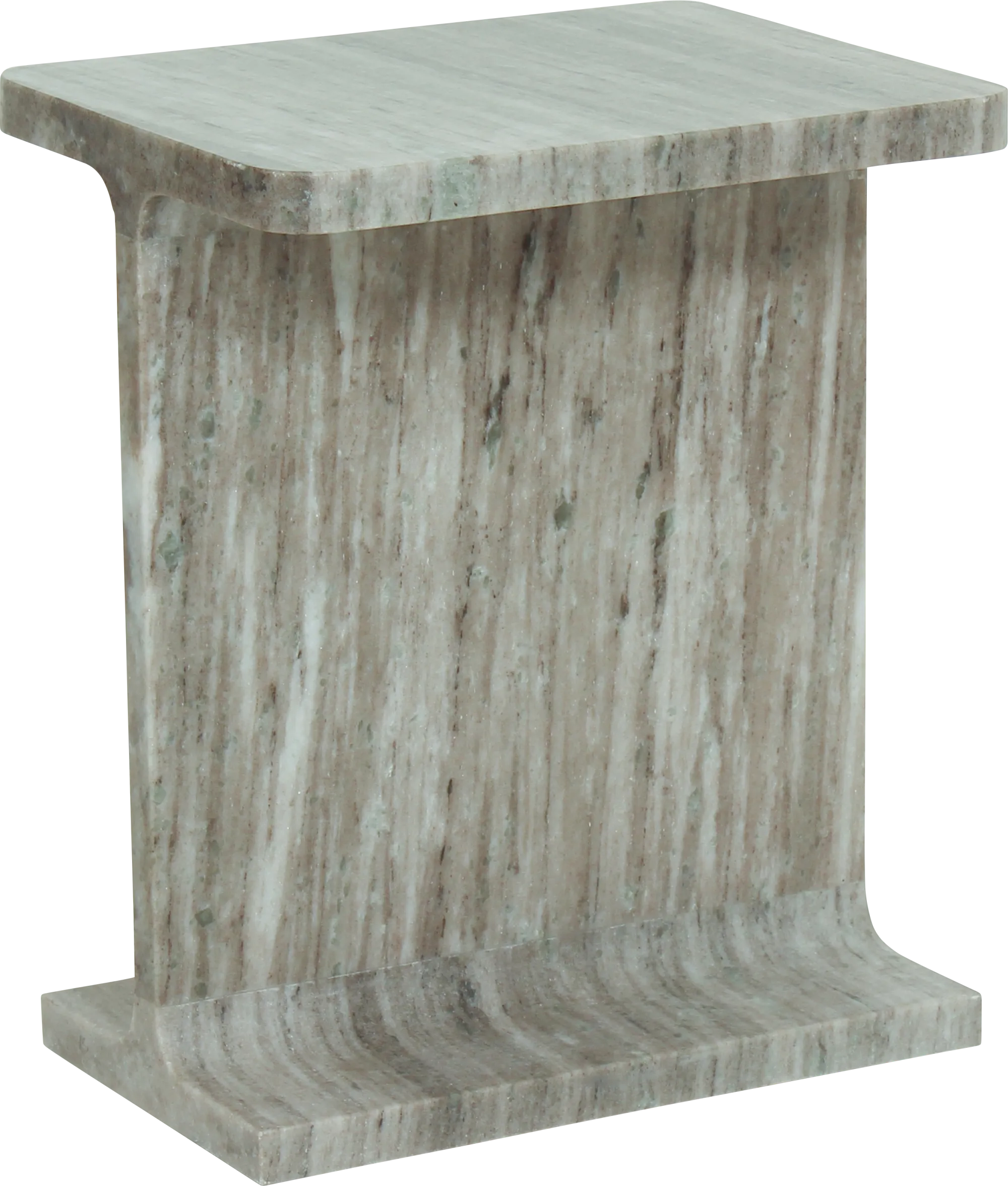 Taniaa Beige End Table - Thumbnail - Image 1