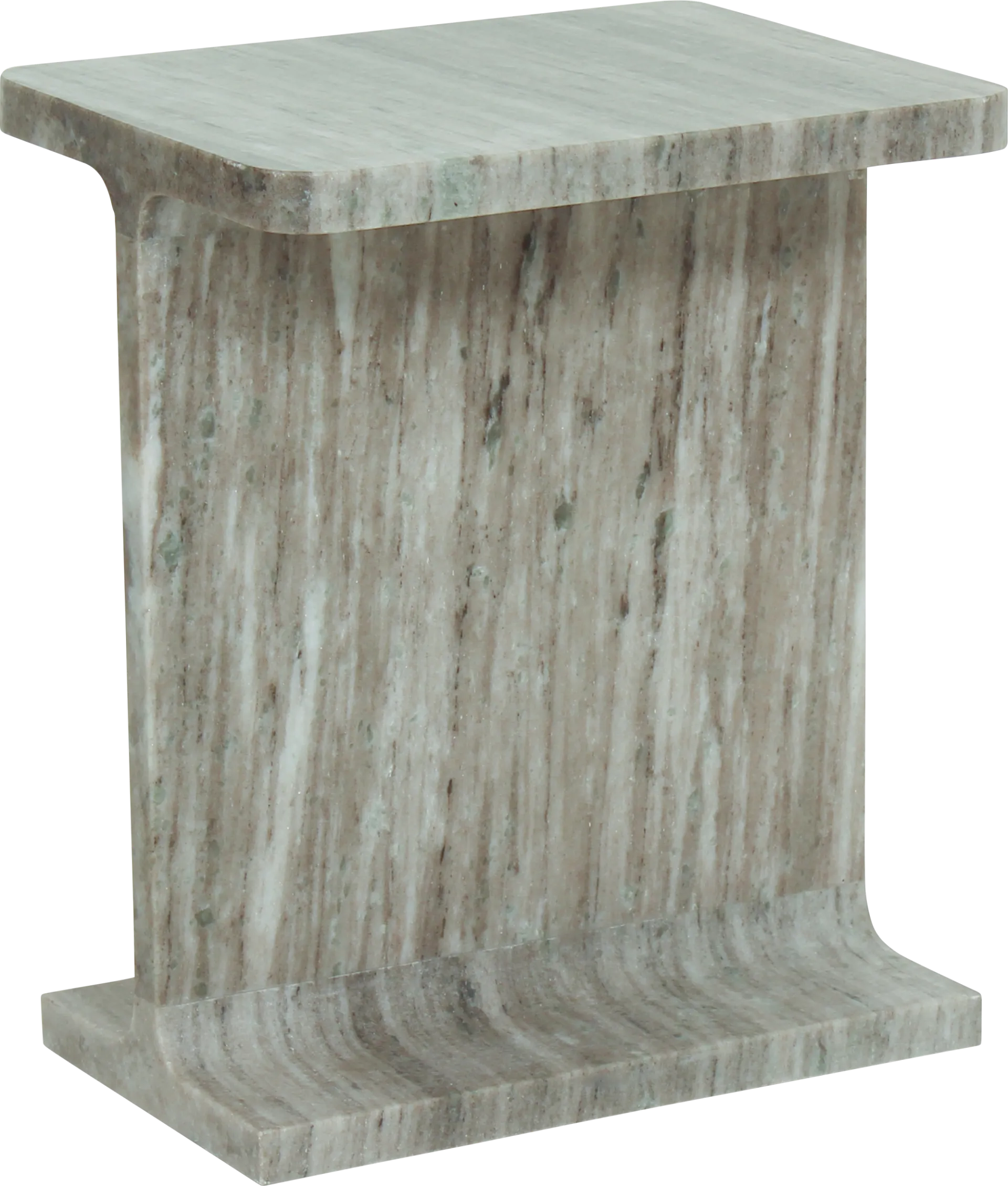 Taniaa Beige End Table - Image 1