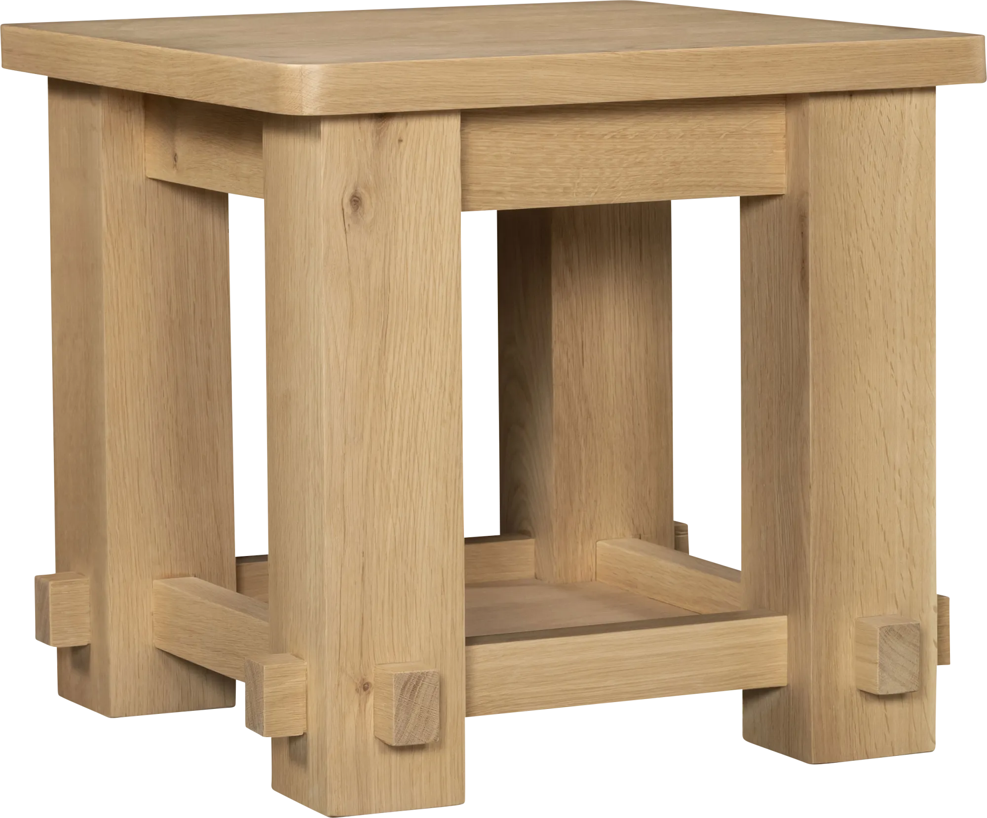 Emeric Natural End Table - Thumbnail - Image 1