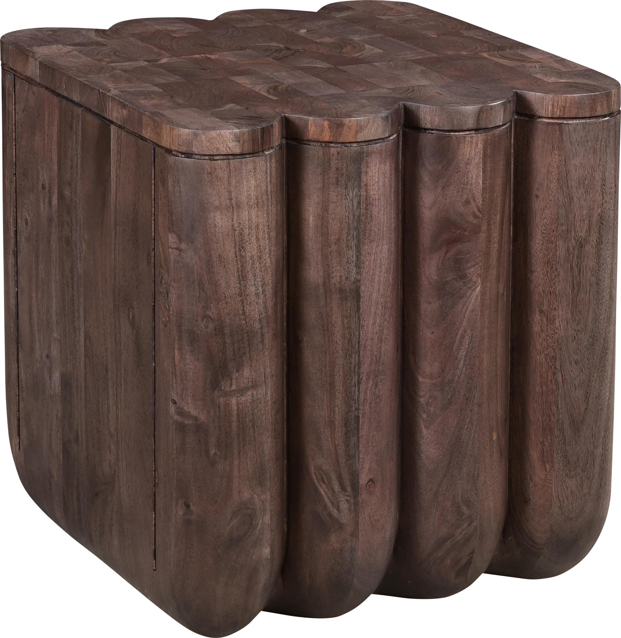 Babine Brown End Table - Thumbnail - Image 1