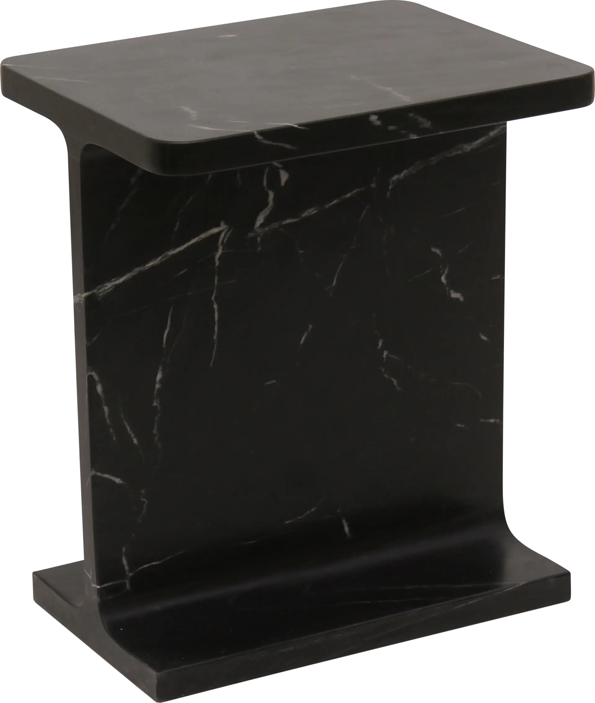 Taniaa Black End Table