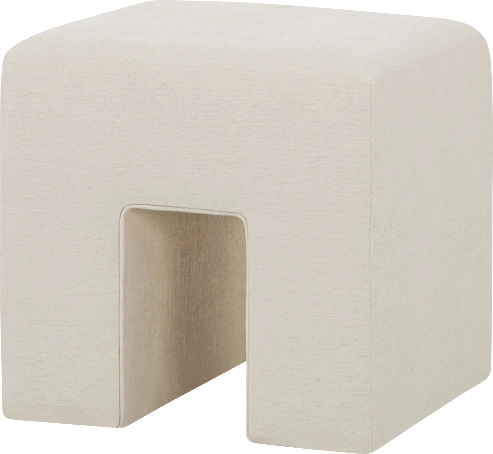 Aashoor White Stool - Image 1