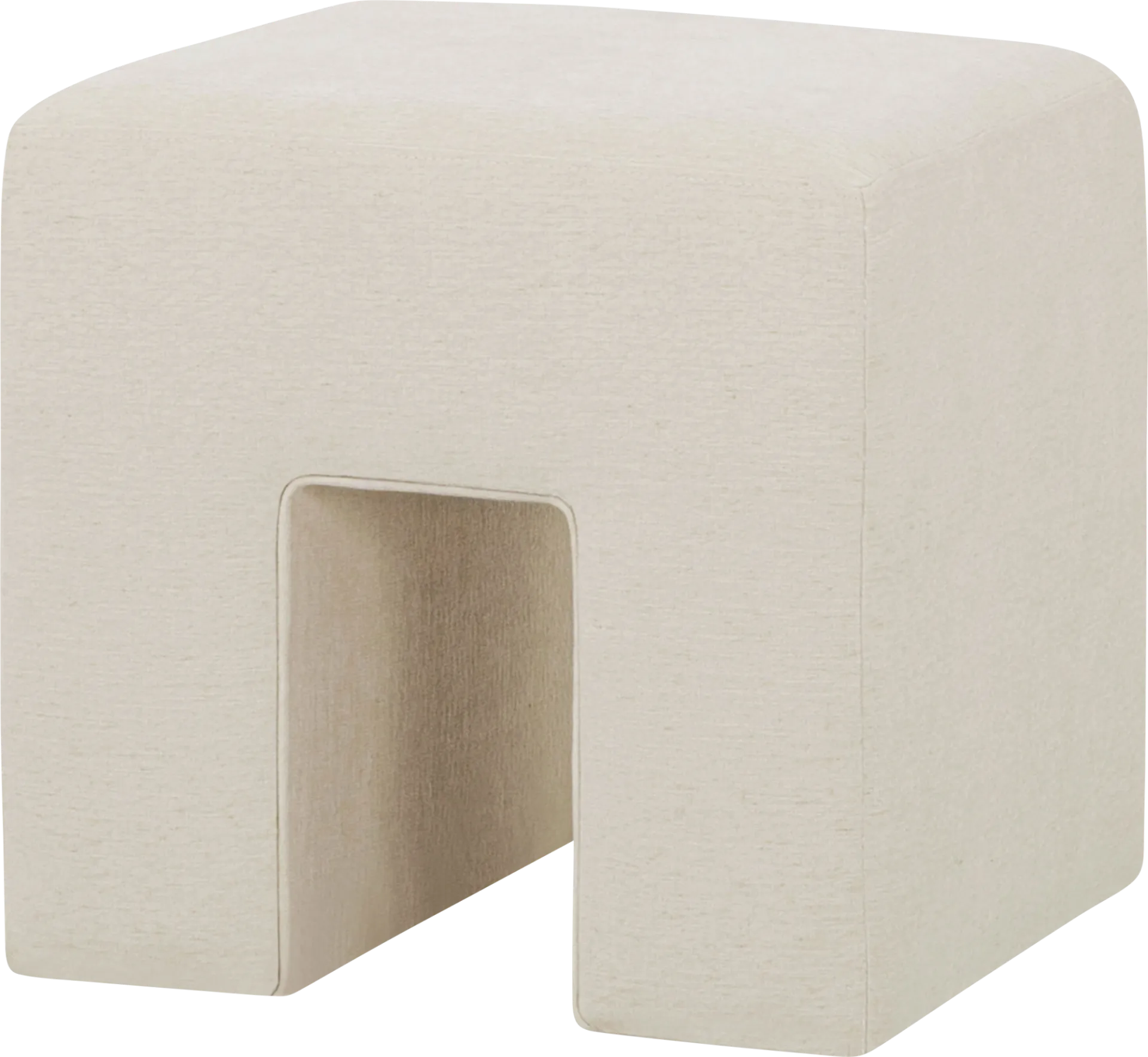 Aashoor White Stool - Image 1
