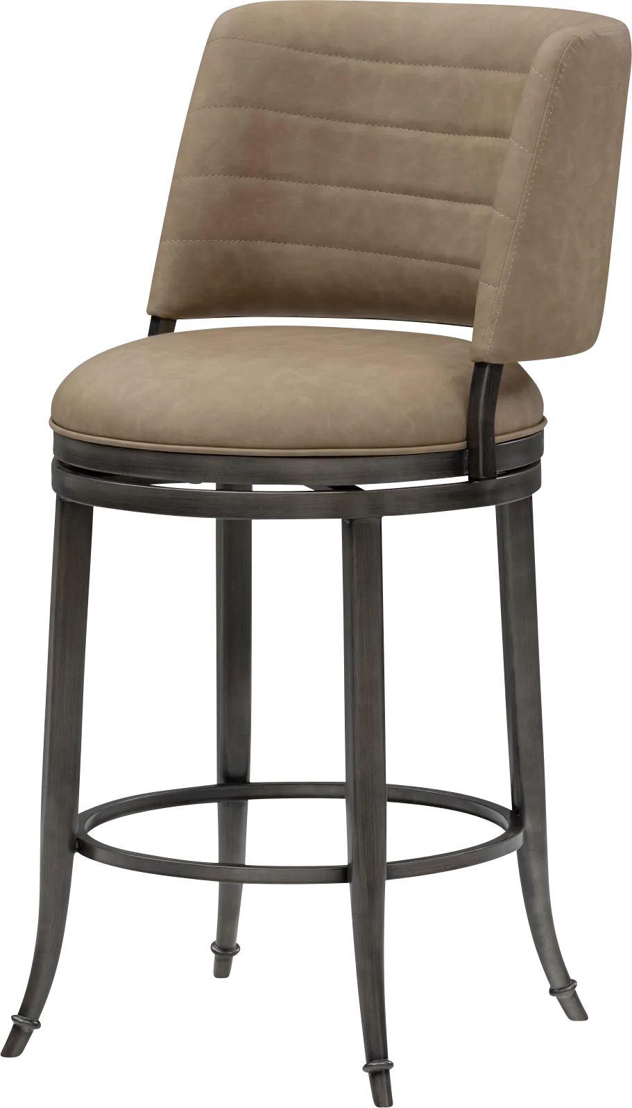 Semmi Brown Counter Height Stool - Image 1