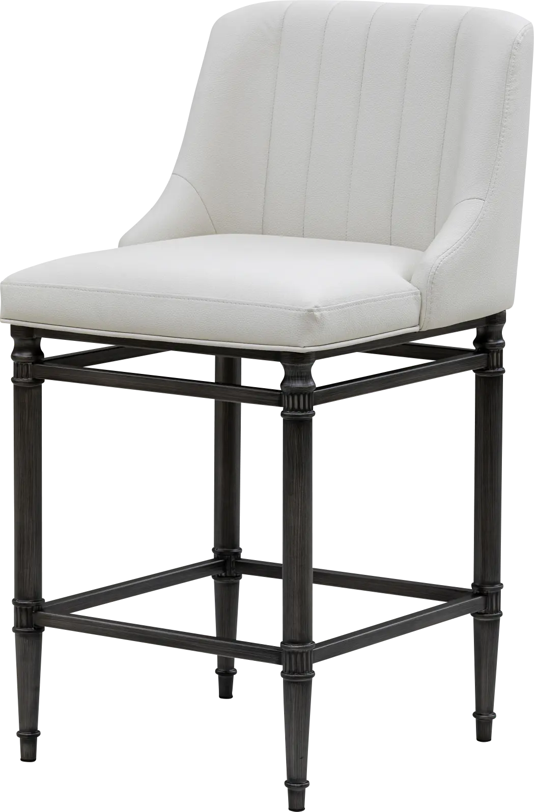 Mofa Blue Counter Height Stool